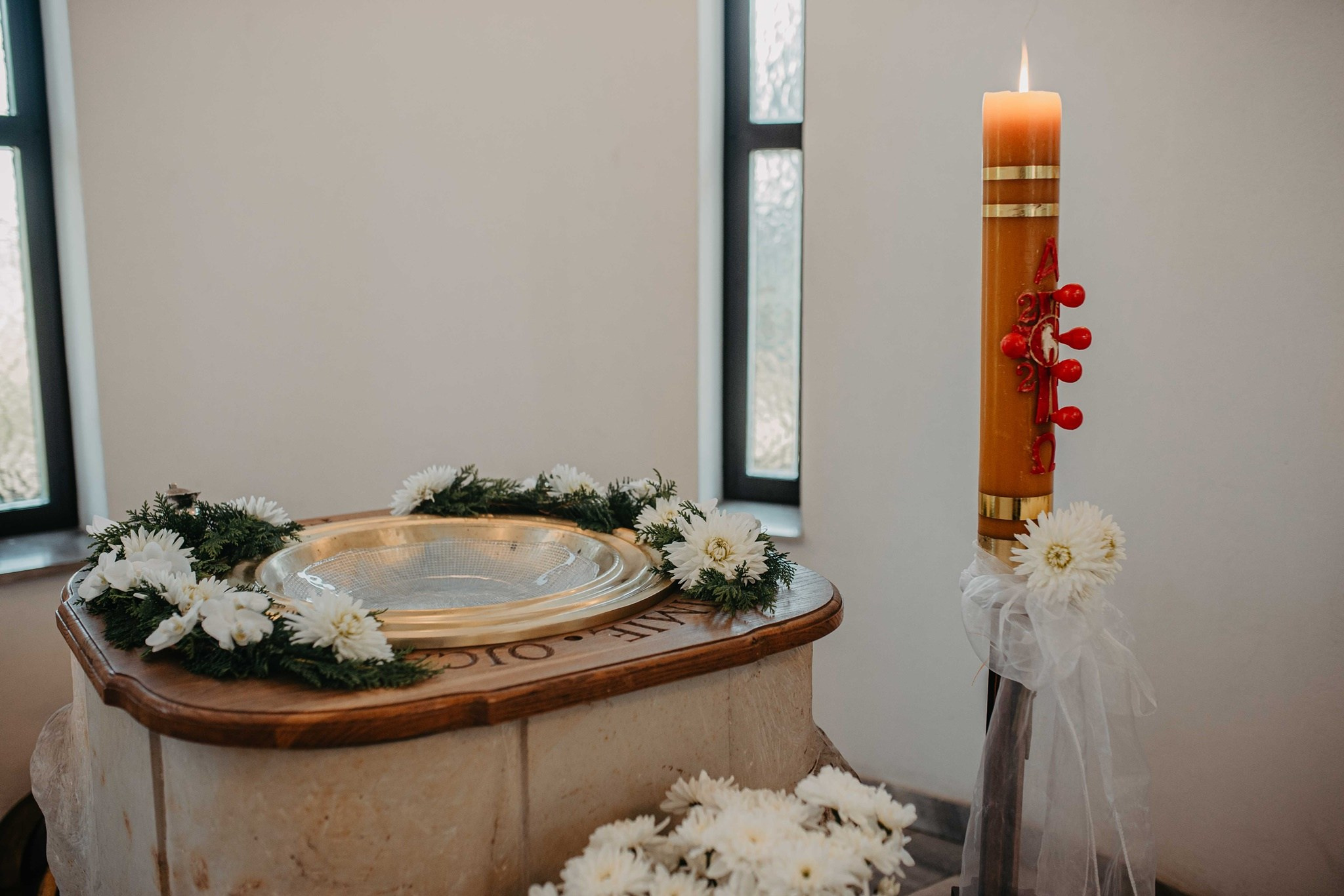 Chrzest Święty Franciszka. Dominika Strachacka Fotografia | Fotograf ślubny i rodzinny Opole Lubelskie Lublin