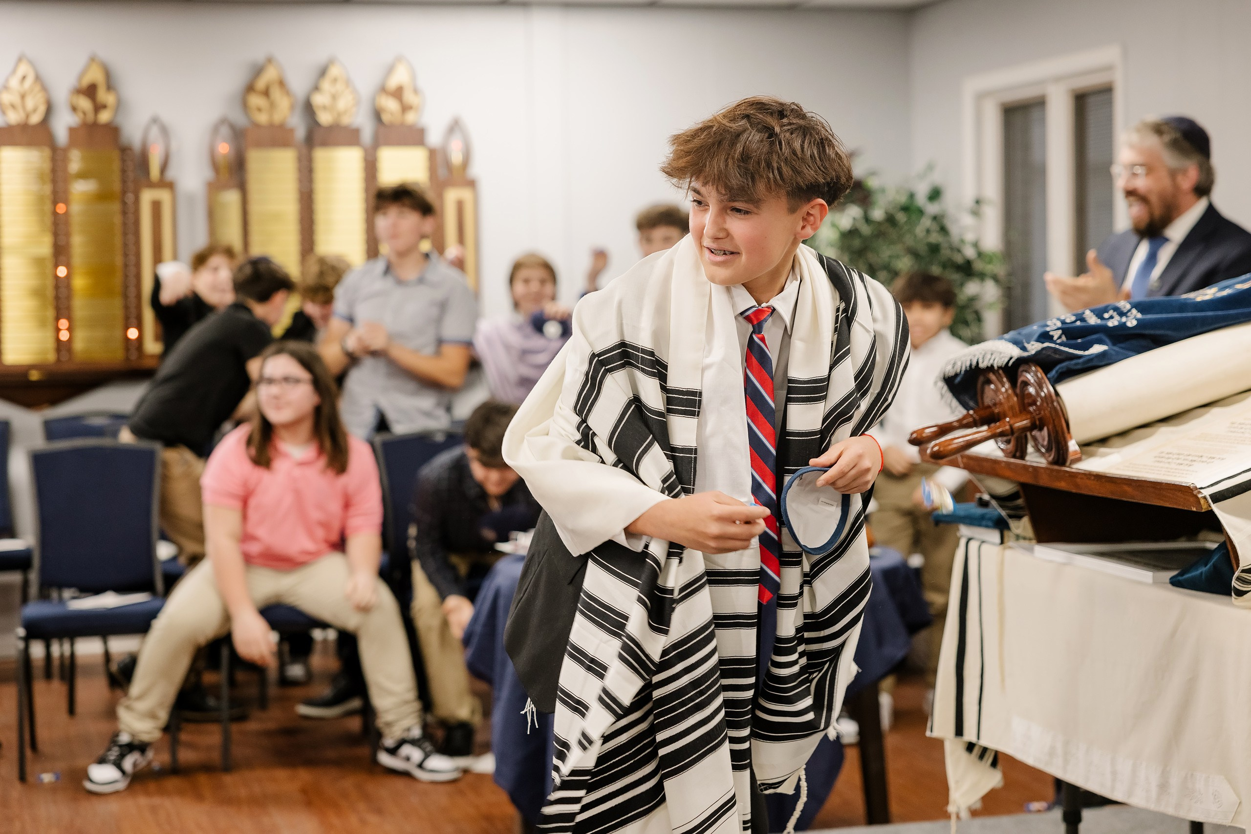 1.02.2024 Bar Mitzvah. Wedding family event photographer in Chicago Nick Yushevich