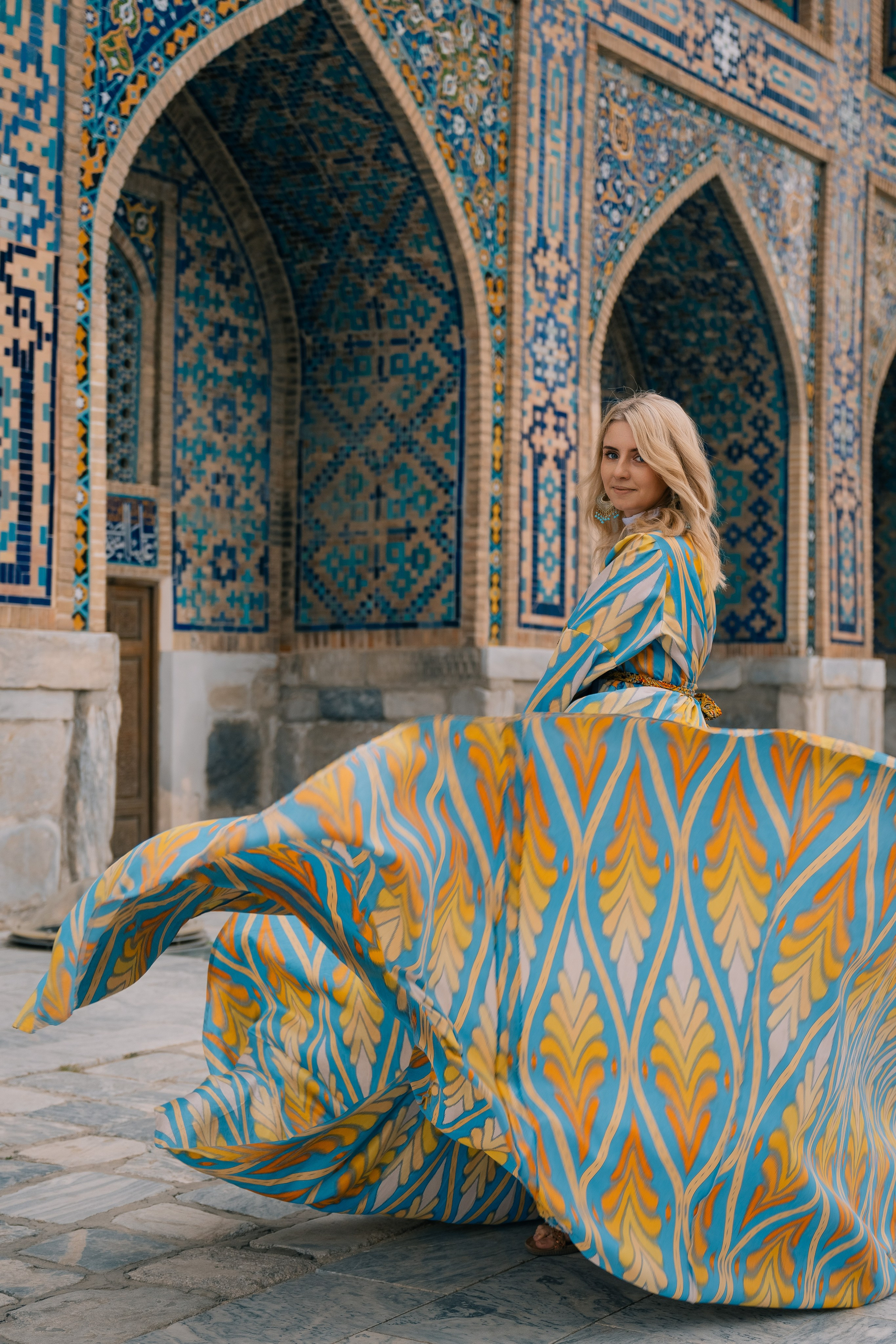 Love-shoot в Самарканде, площадь Регистан.