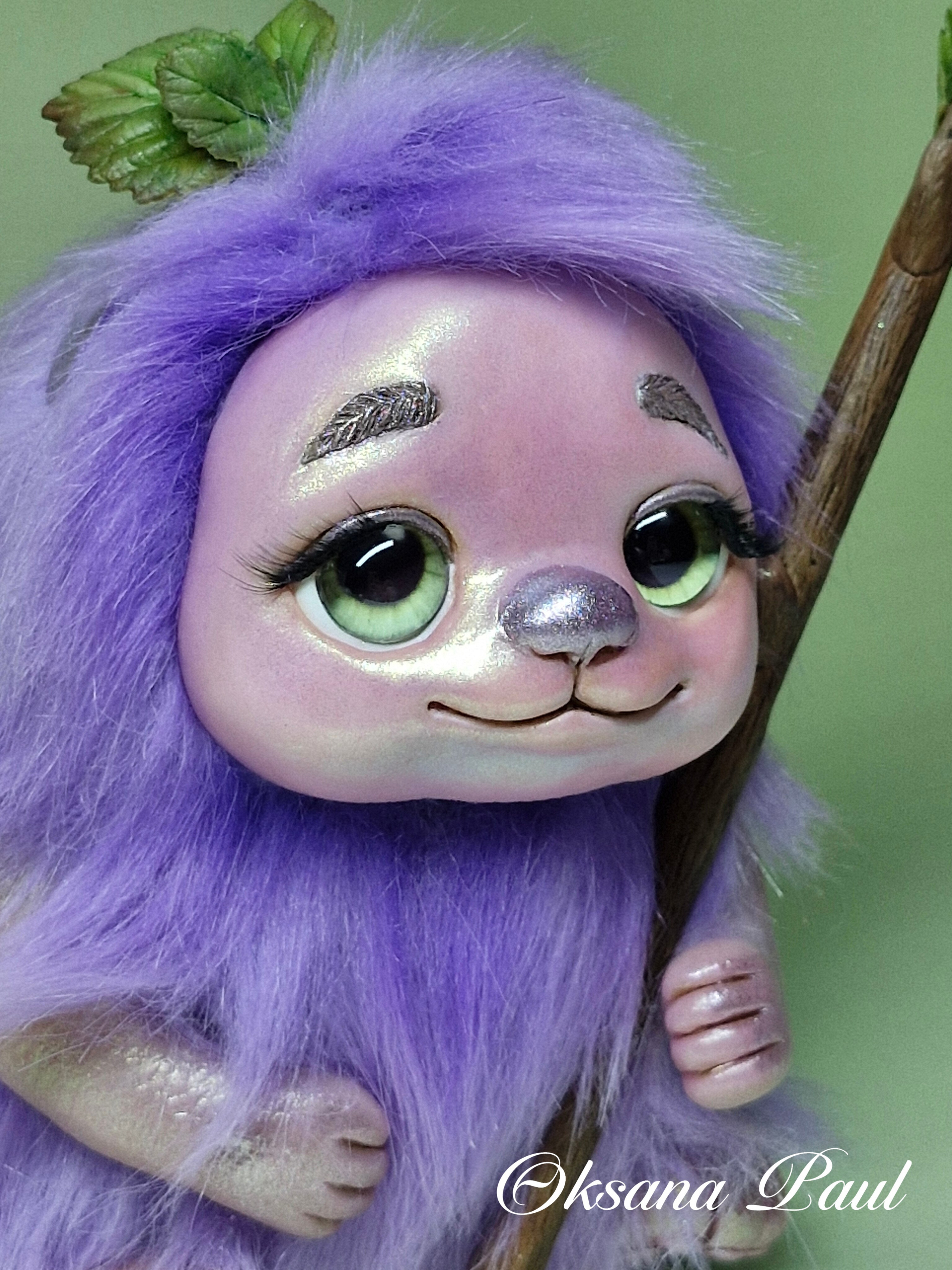 Фантазийные игрушки / Fantasiefiguren ➤. Oksana Paul-Gardinen-Design Oksana Paul ✧ Art of Gardinen & Textile Design ✧ Polymer Clay Art & Handmade Creatures