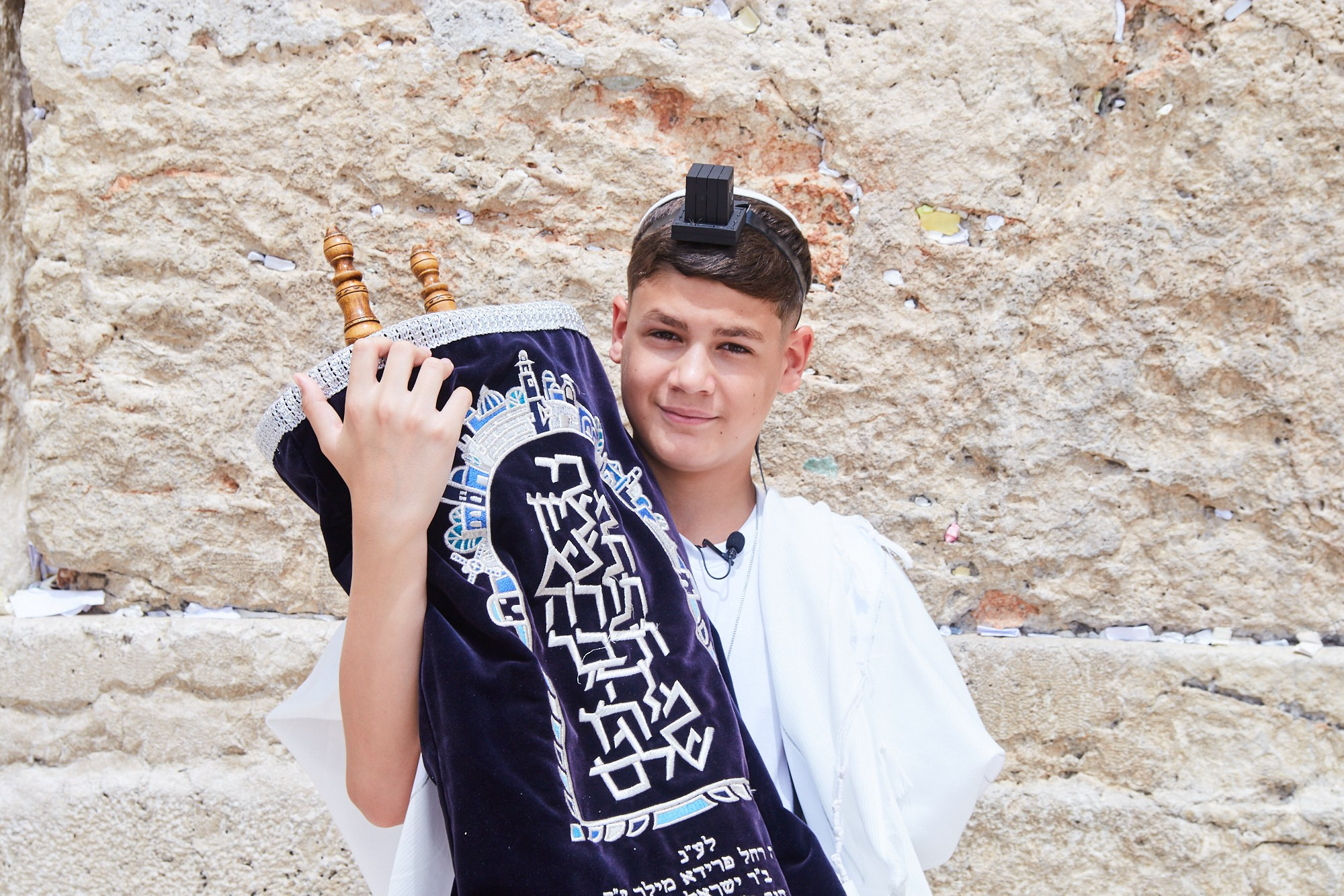 Бар-мицва на Котеле 2. Портретный и репортажный фотограф в Израиле Рома Бирман