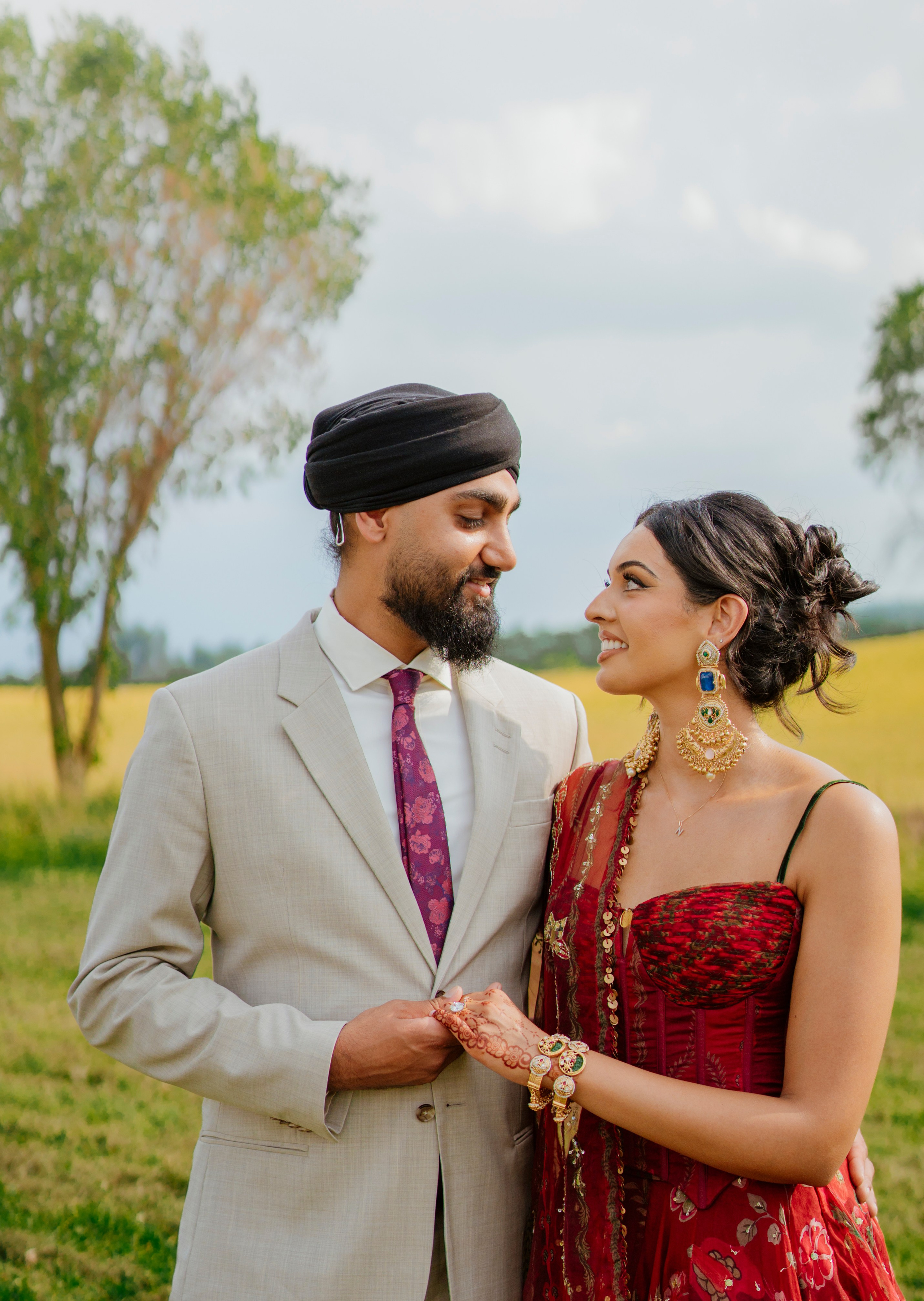 Nooreen & Jugraj. Studio Kunal Photography