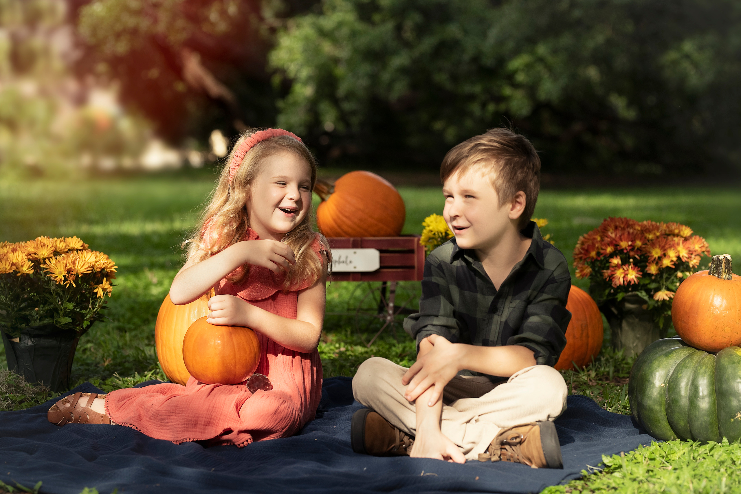 Pumpkin_2021. Portrait, kids and family photographer in Wesley Chapel Alina Alice Osipova