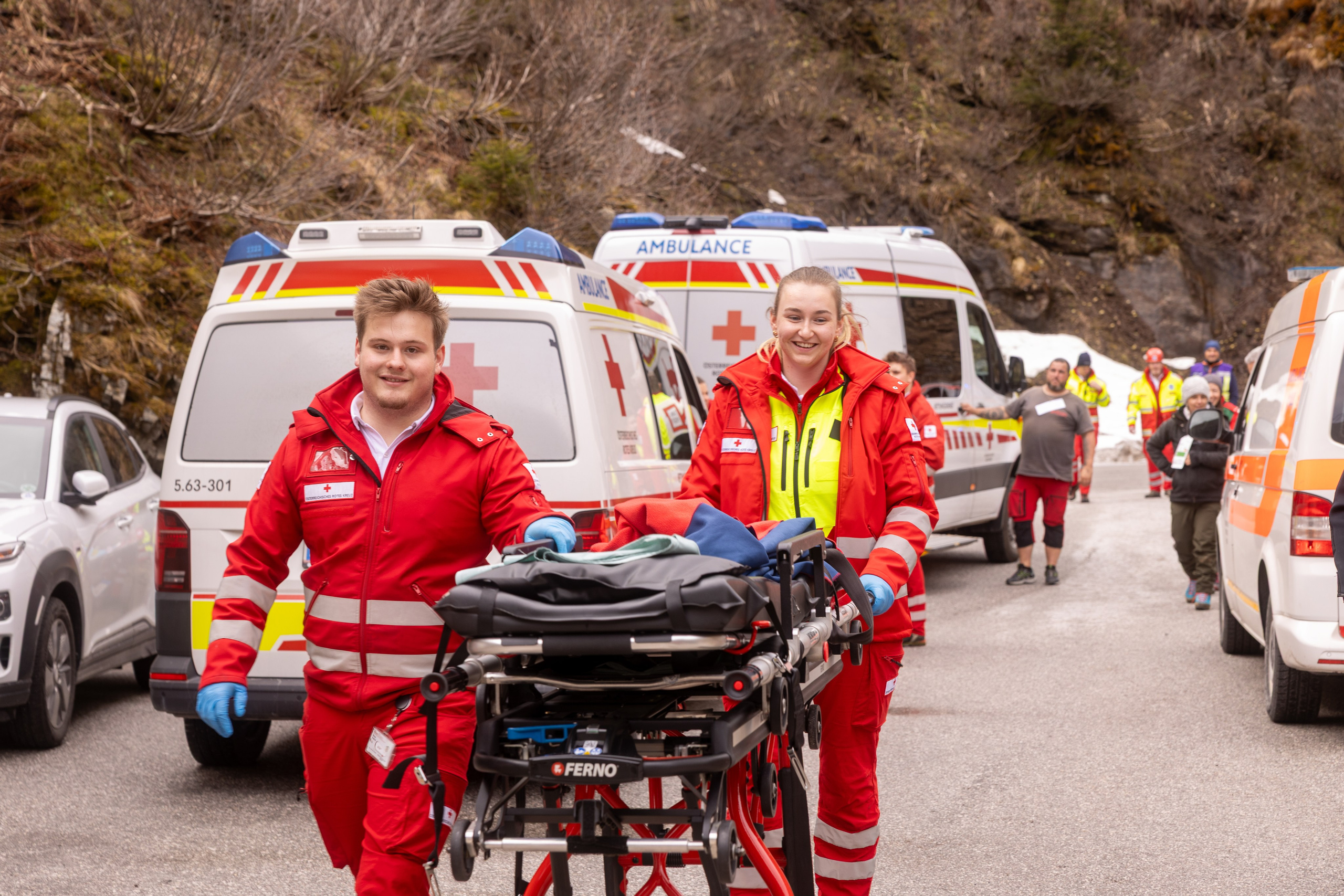 BEZIRKSÜBUNG WASSERRETTUNG 2025, Sportgastein. Guzel Kolobova| Fotografin| Salzburg