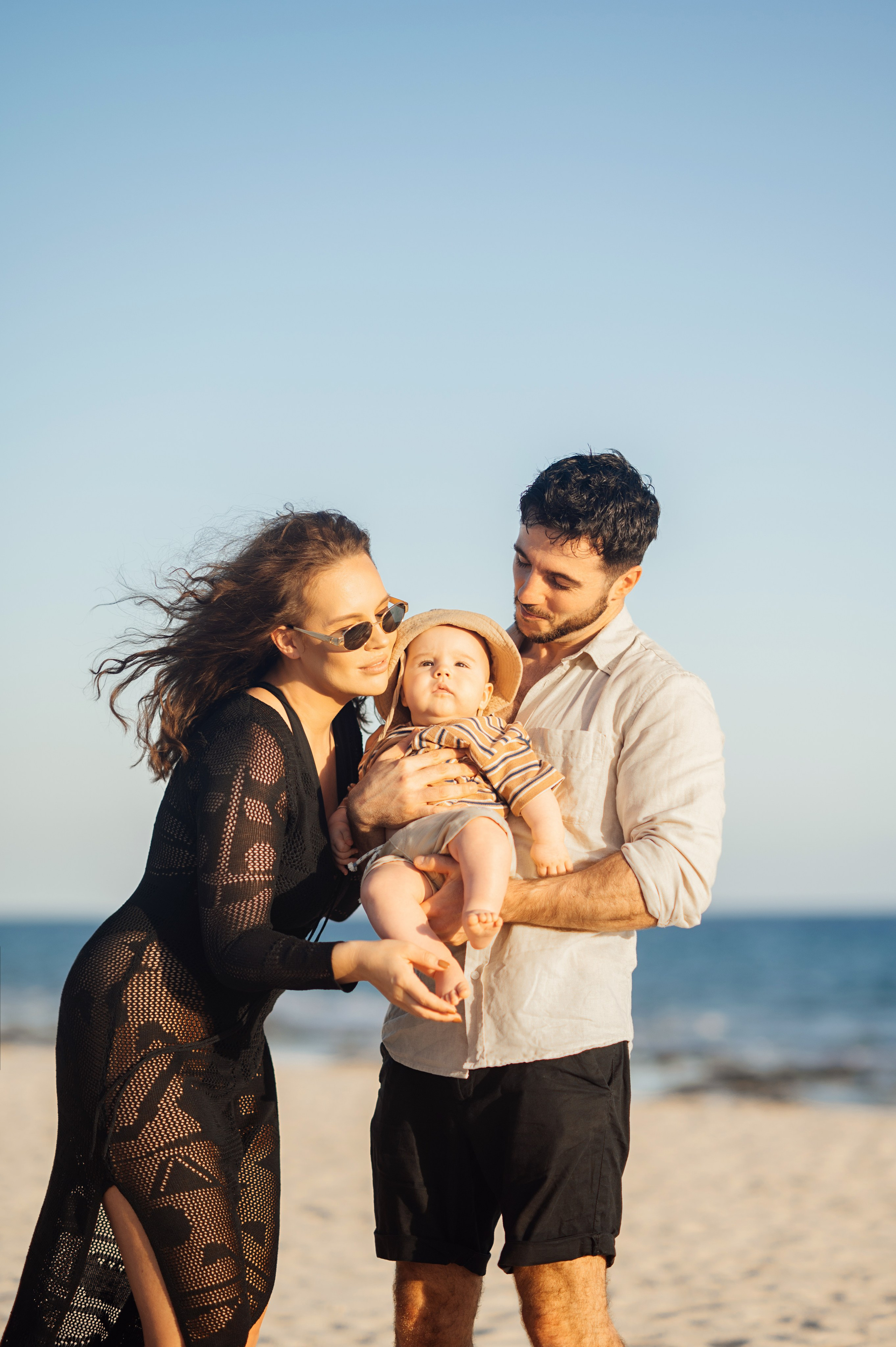 On the beach. Фотограф на Кипре