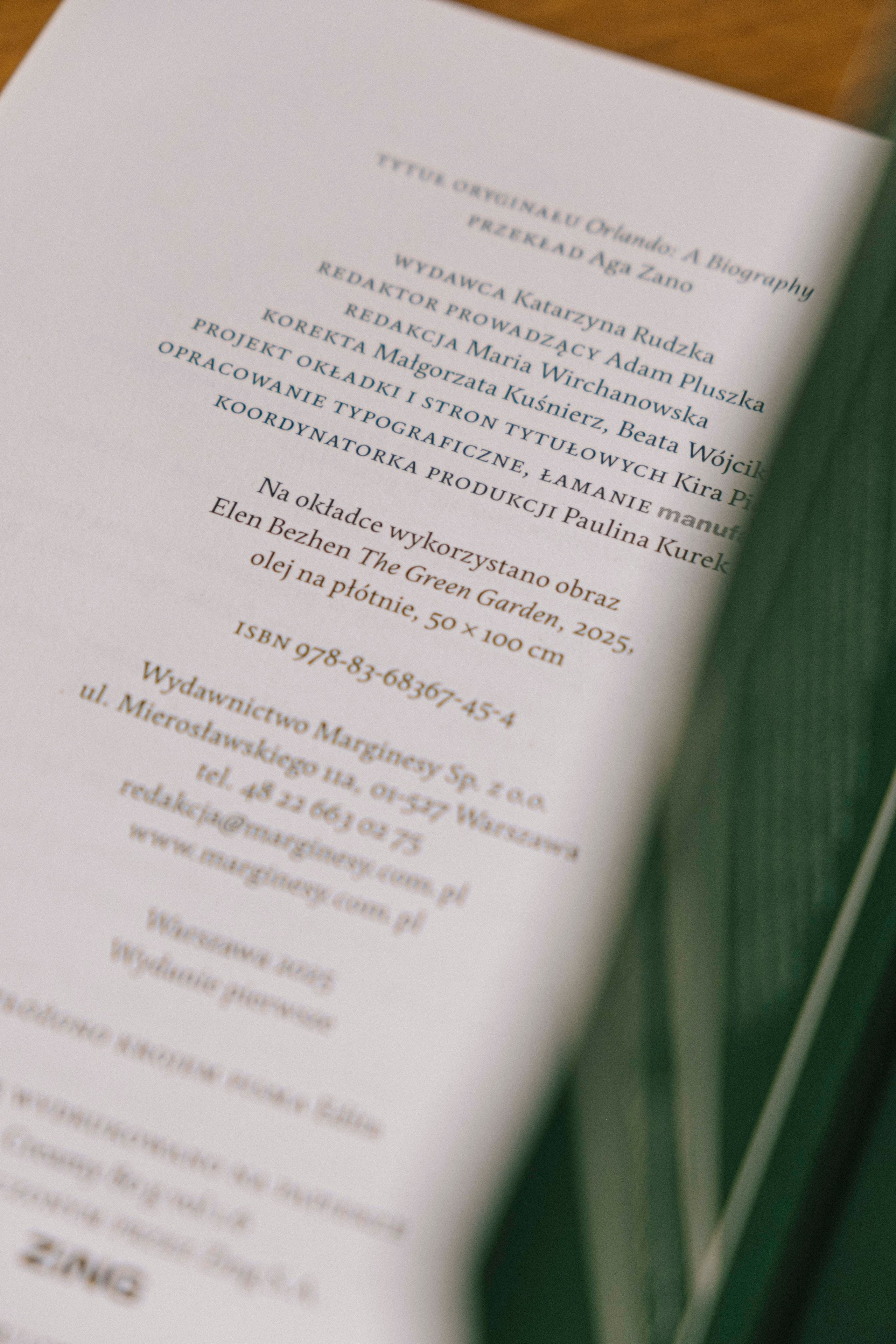 Collaboration with Marginesy Publishing House. ELEN BEZHEN