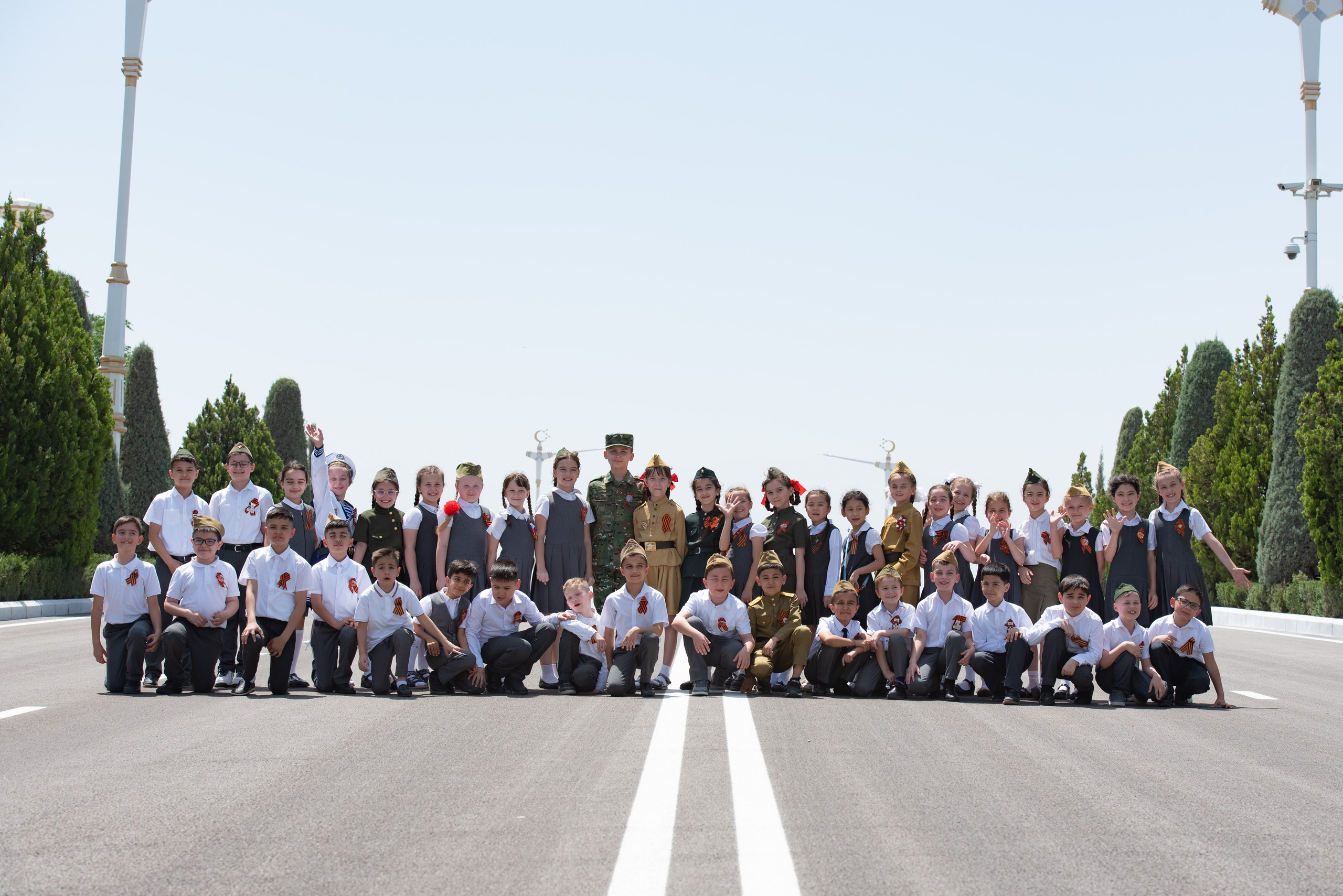 Вечный огонь 2"А» класс. Ваш фотограф в Ашхабаде Гамлет Осипов