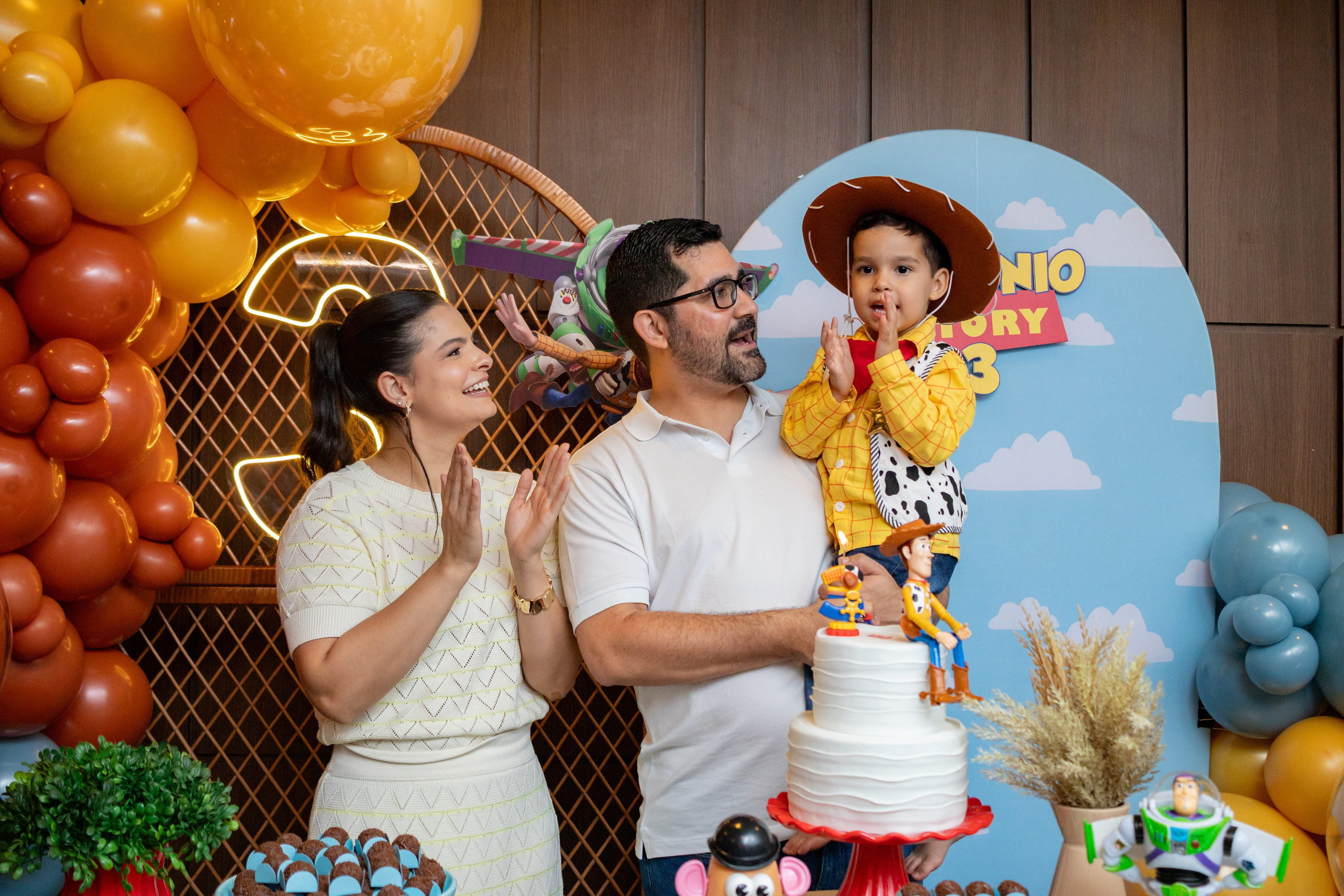 Antônio — Aniversário 3 anos. Principal