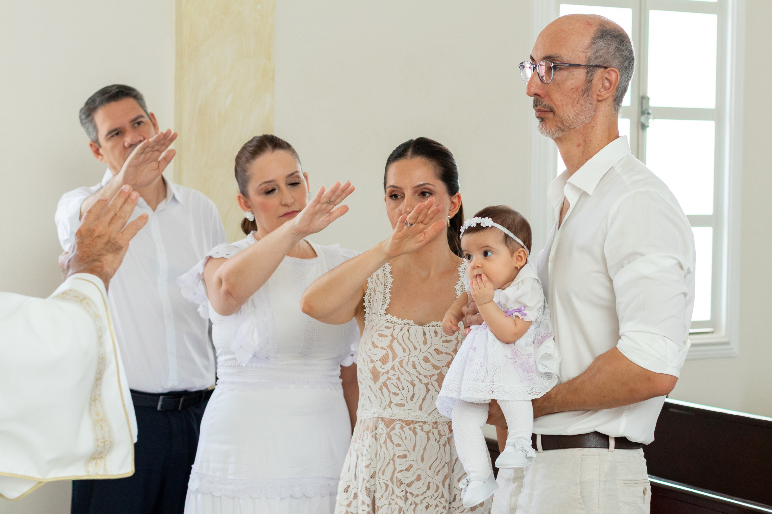 Luiza — Batizado. Principal