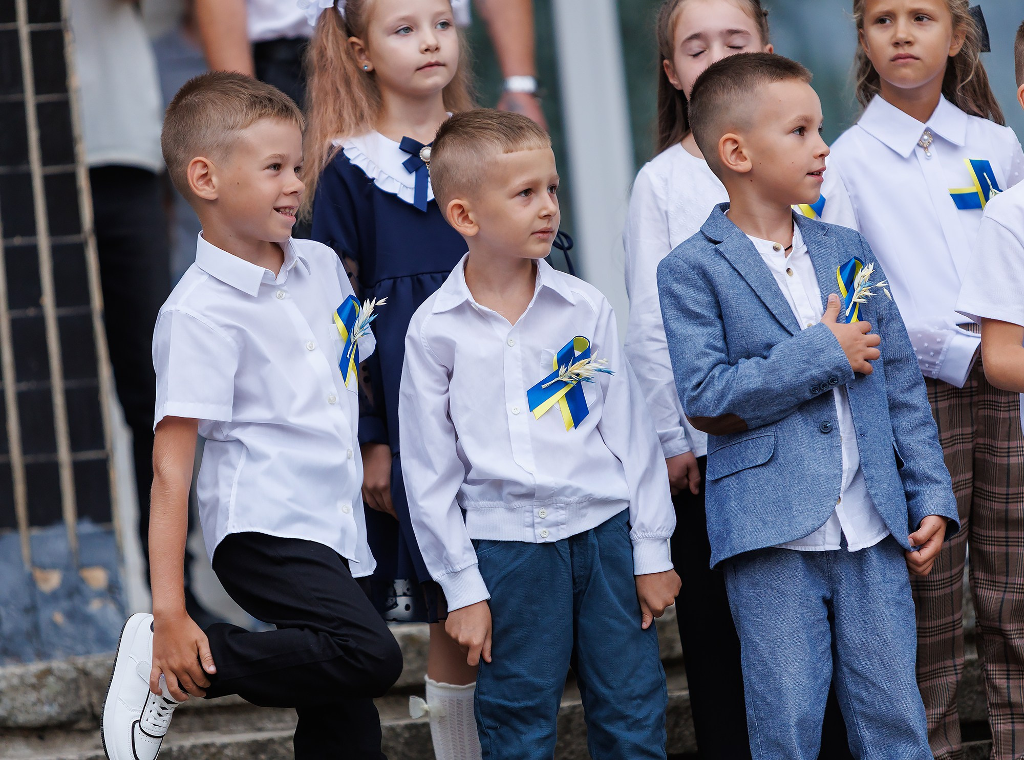 1 вересня першоклашки