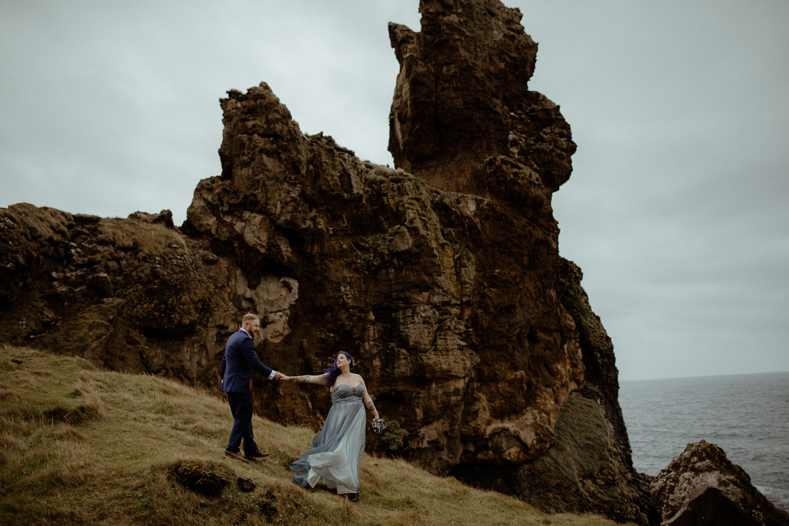 Caly+Seth. Iceland elopement photographer & videographer