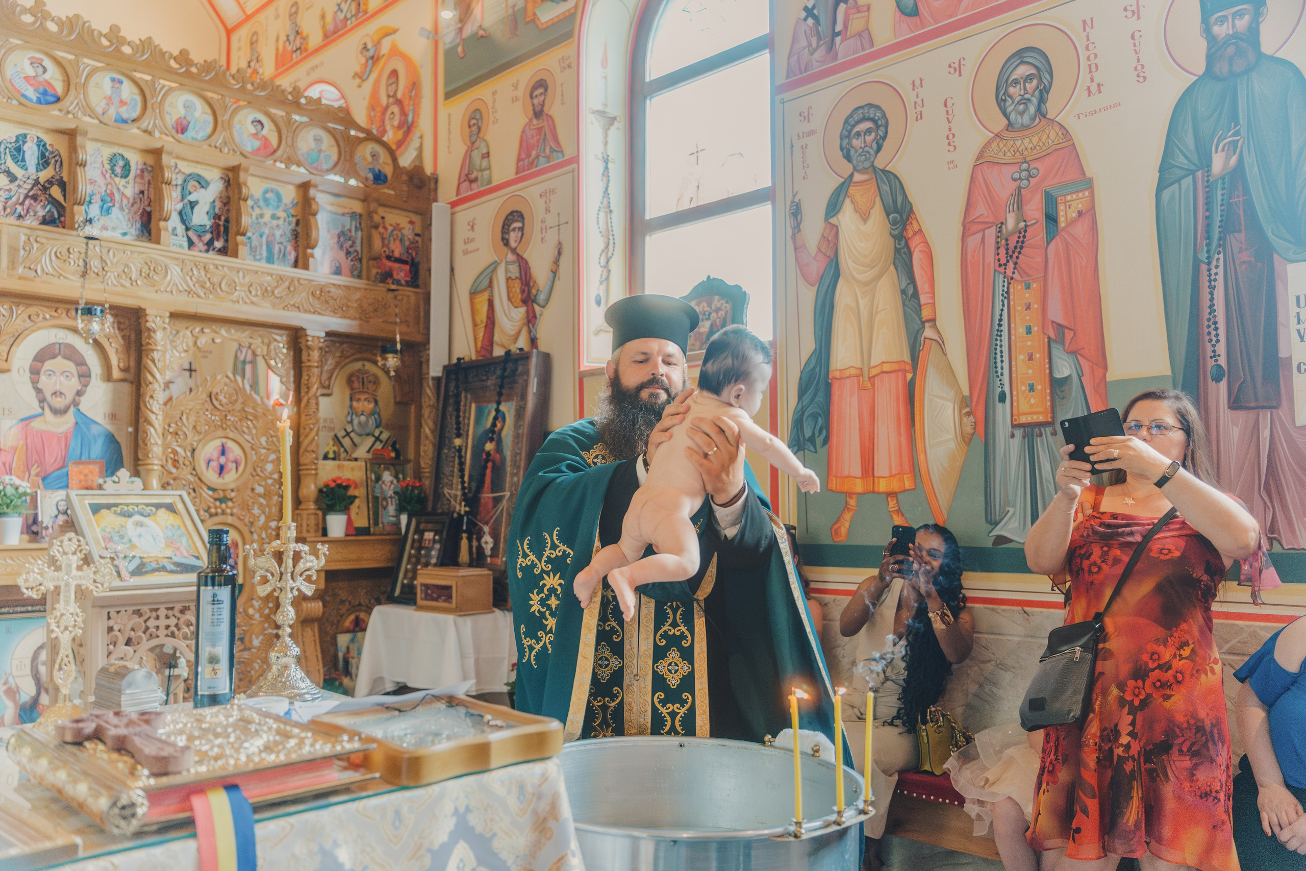 Théo Andrei`s Christening