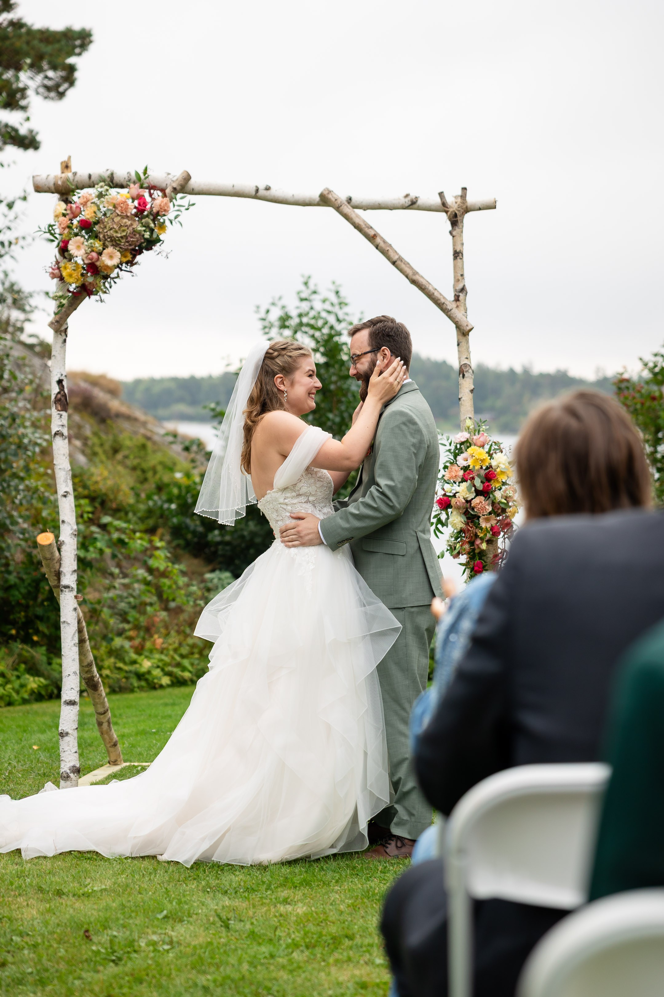 Bryllupsfotografering på Tromøya i Arendal. Bryllupsfotograf i Oslo og Rogaland — Meisal Media