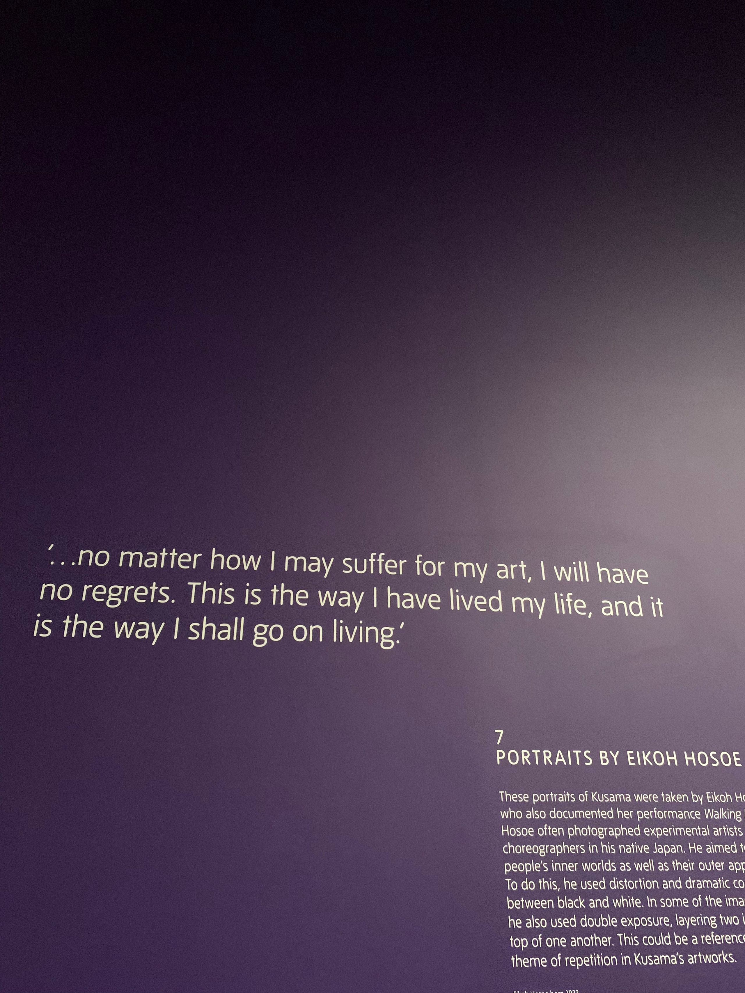 Kusama at Tate Modern. Victoria Dini. Art photography in London / Folkestone, UK