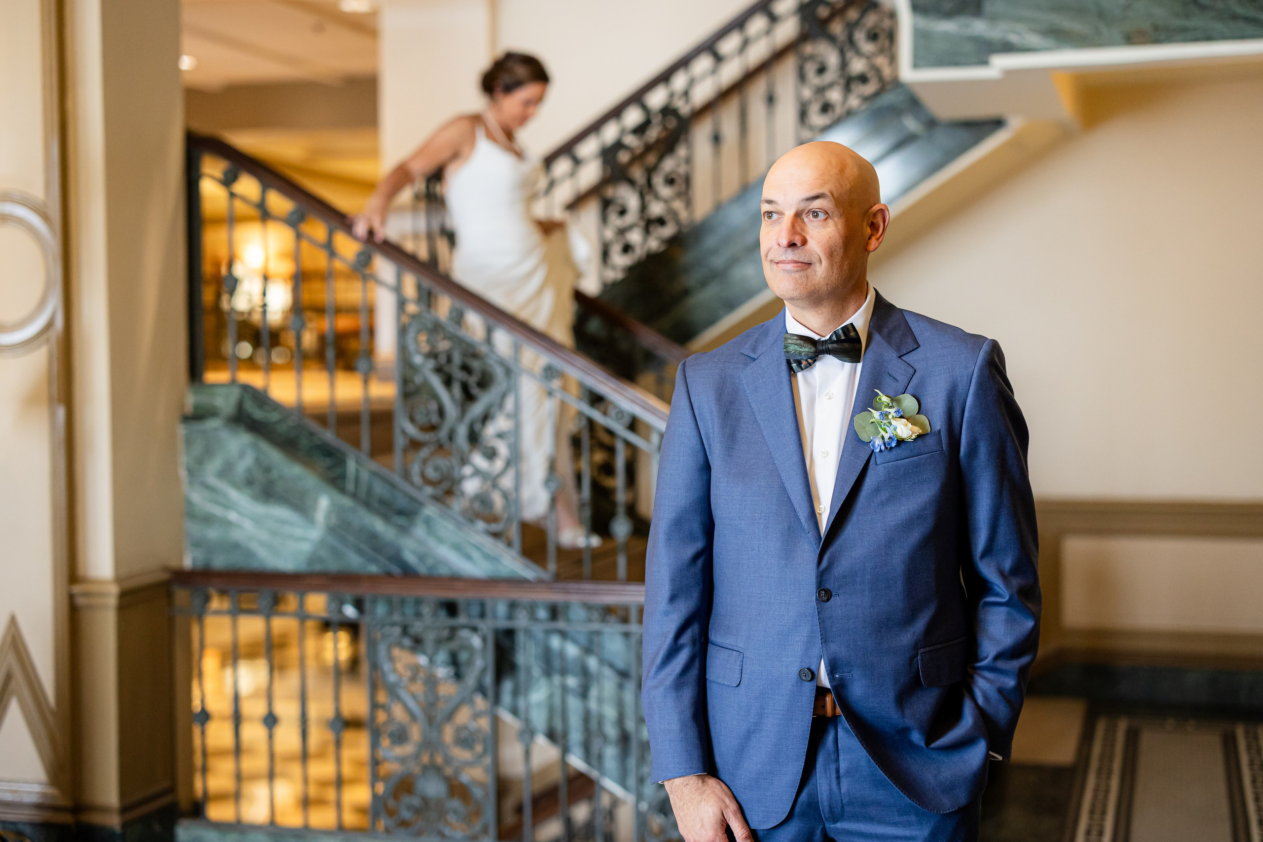 Westin Poinsett Wedding in Downtown Greenville | Brooke & Mike’s Elegant City Celebration. Wedding and portrait photography in Greenville SC