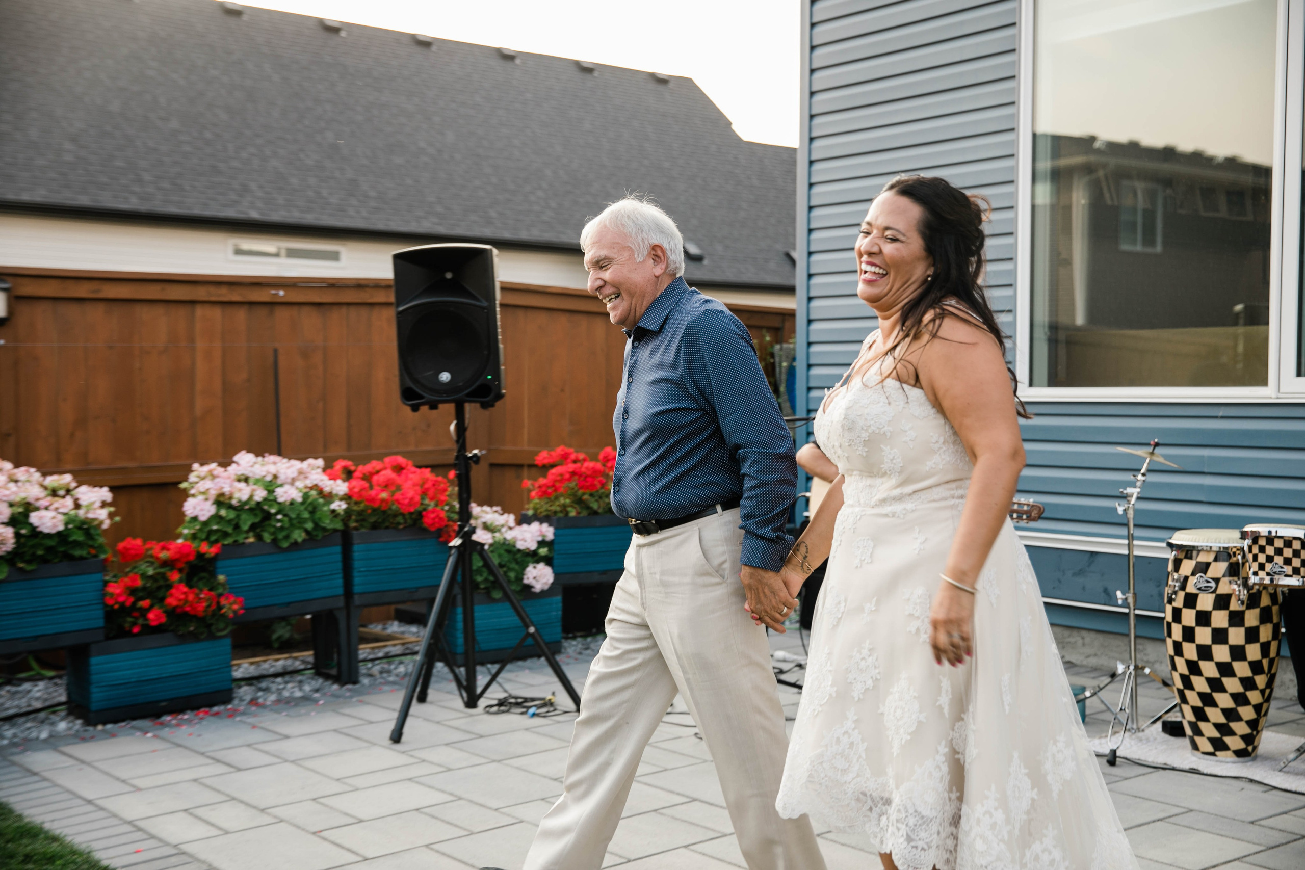 Pamela Backyard Wedding. Ching Li Photography