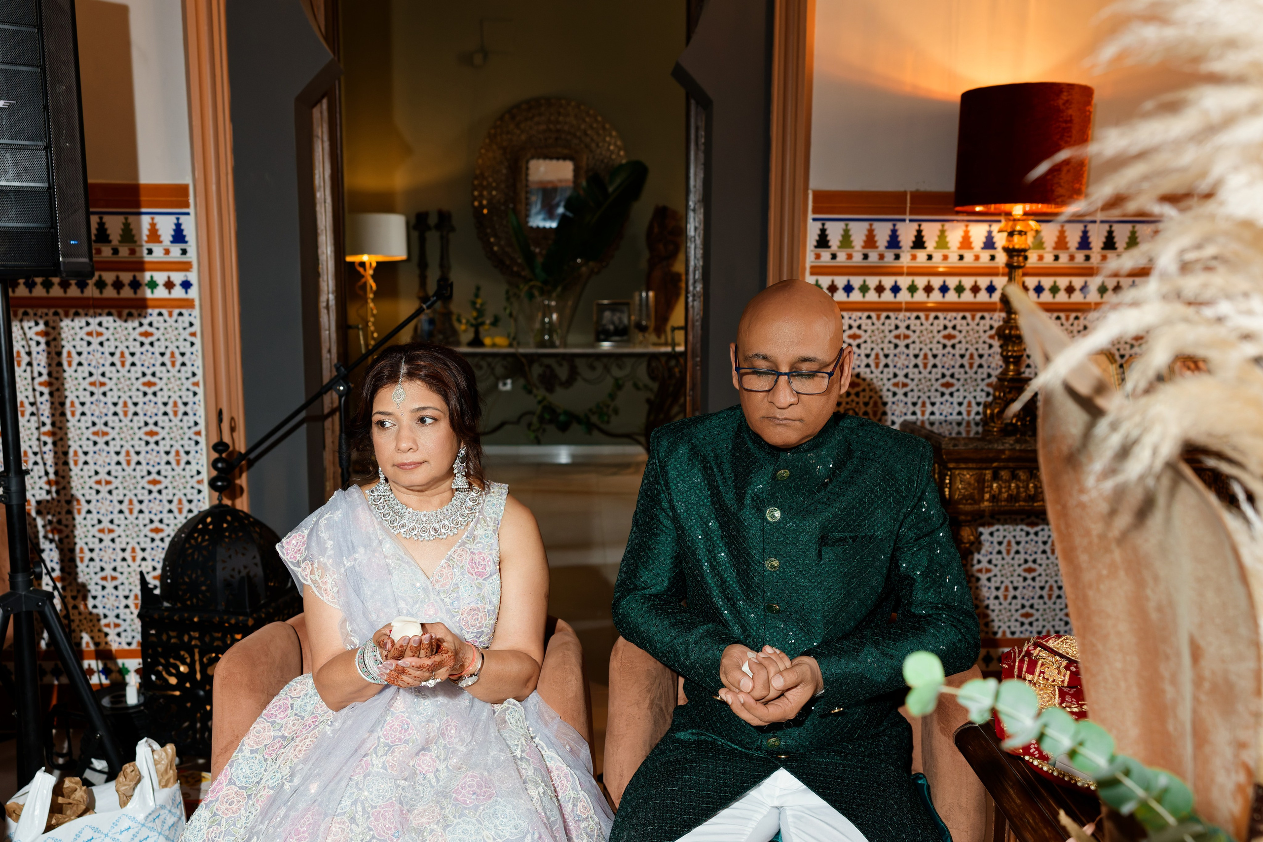 Indian wedding at Gran Villa Rosa, Barcelona