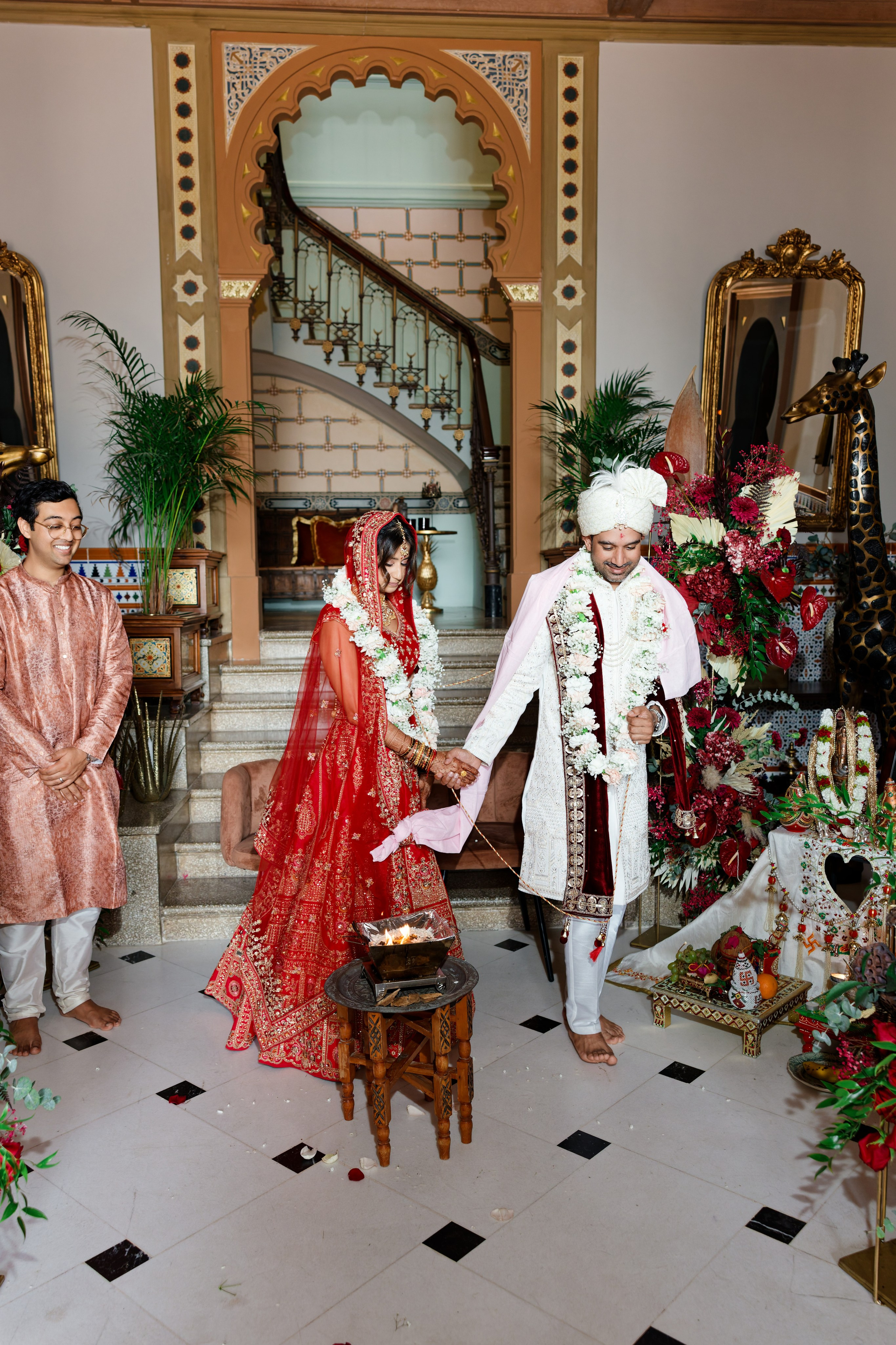Indian wedding at Gran Villa Rosa, Barcelona