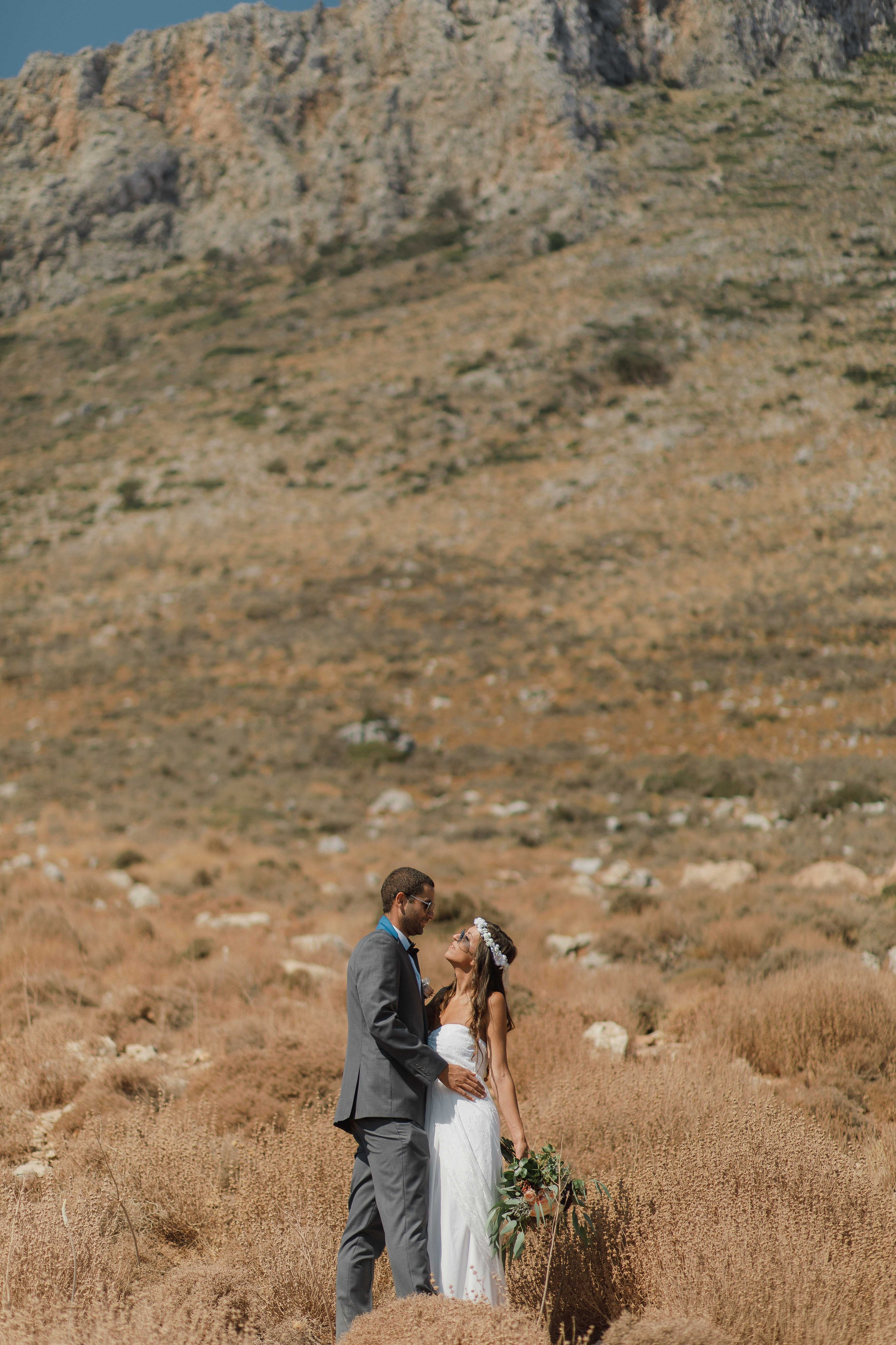 Marino & Steffi, Crete. Denny Savon — Photographer in Santorini | Weddings, Love Stories & Flying Dress