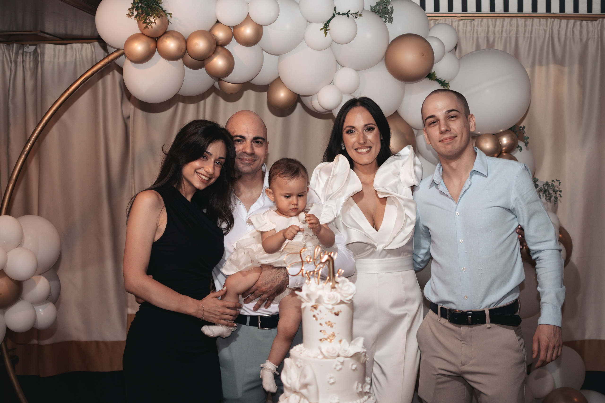 Sofija, krštenje i rođendan. BambinaaPhotography