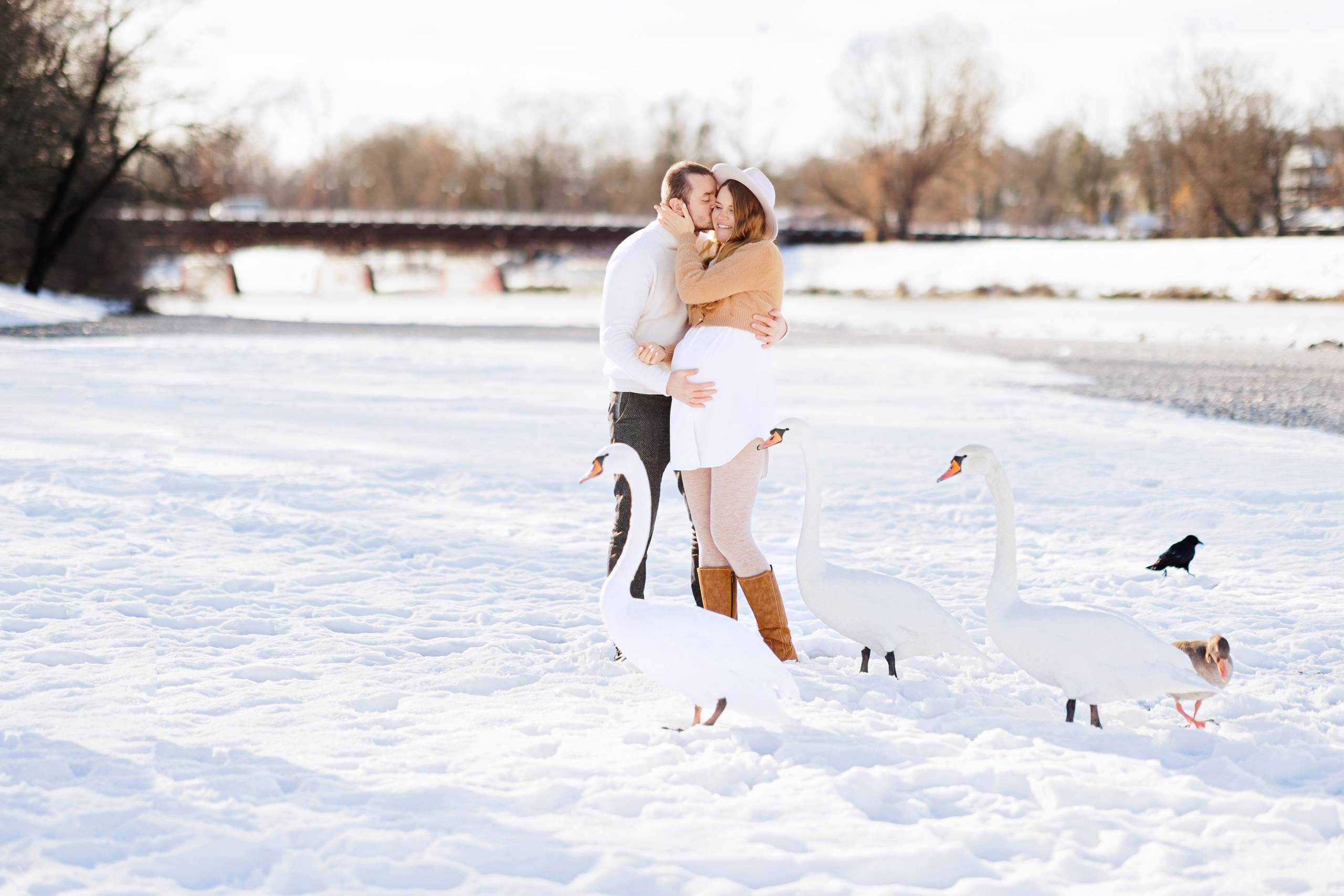 Belly and Swans. Family Fotografer in München und Umgebung