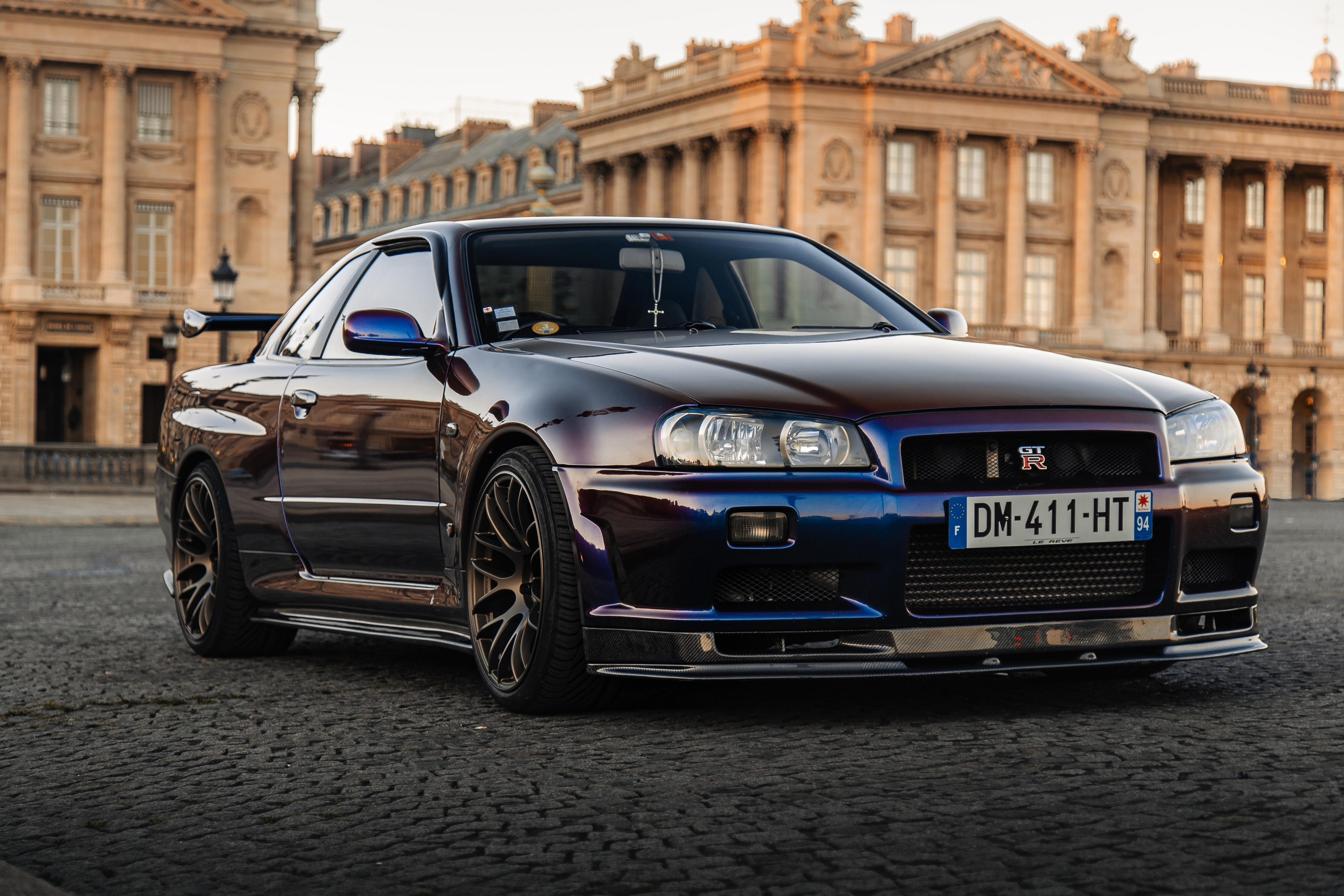 Nissan Skyline GT-R R34 V-Spec. Photographer in Paris — Vitalii Motruk