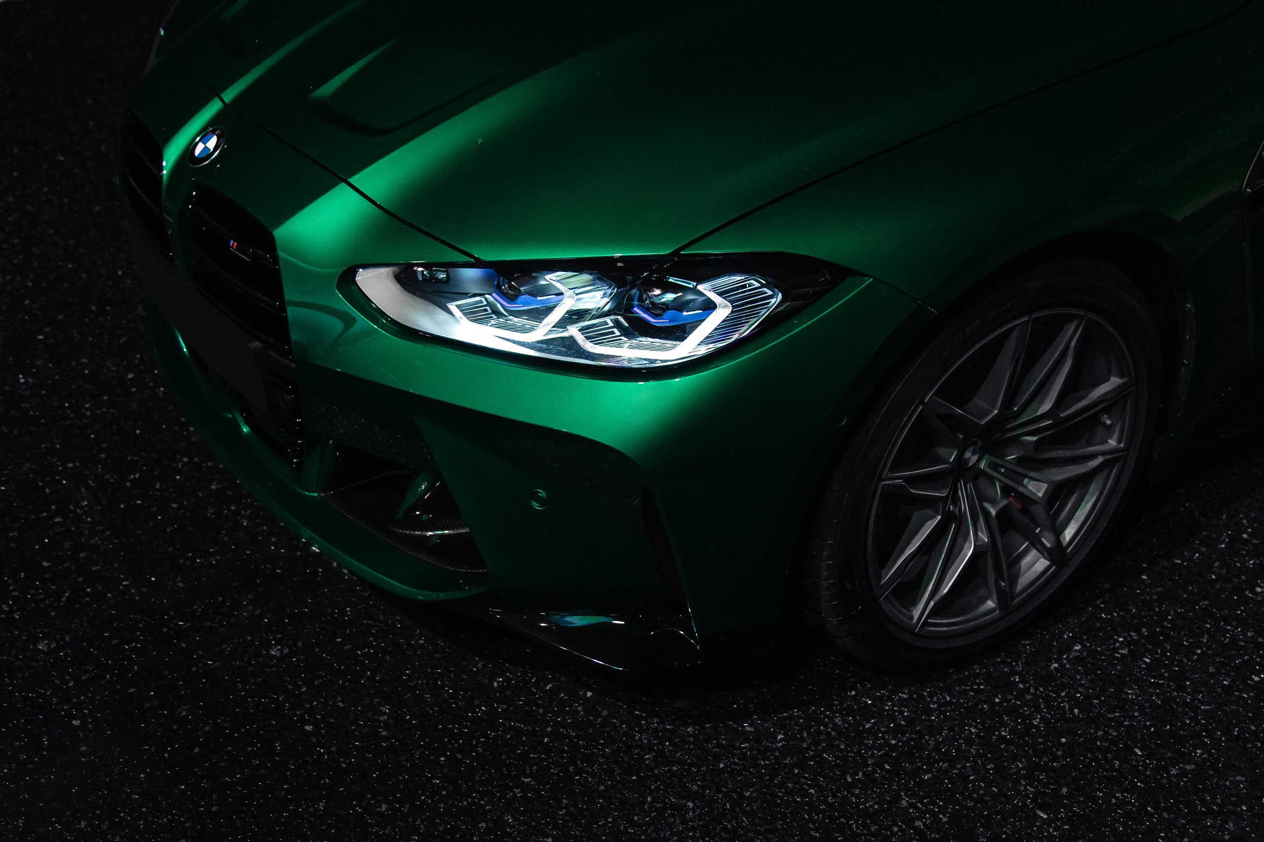 BMW M3 Competition. Photographe de voitures à Paris — Vitalii Motruk