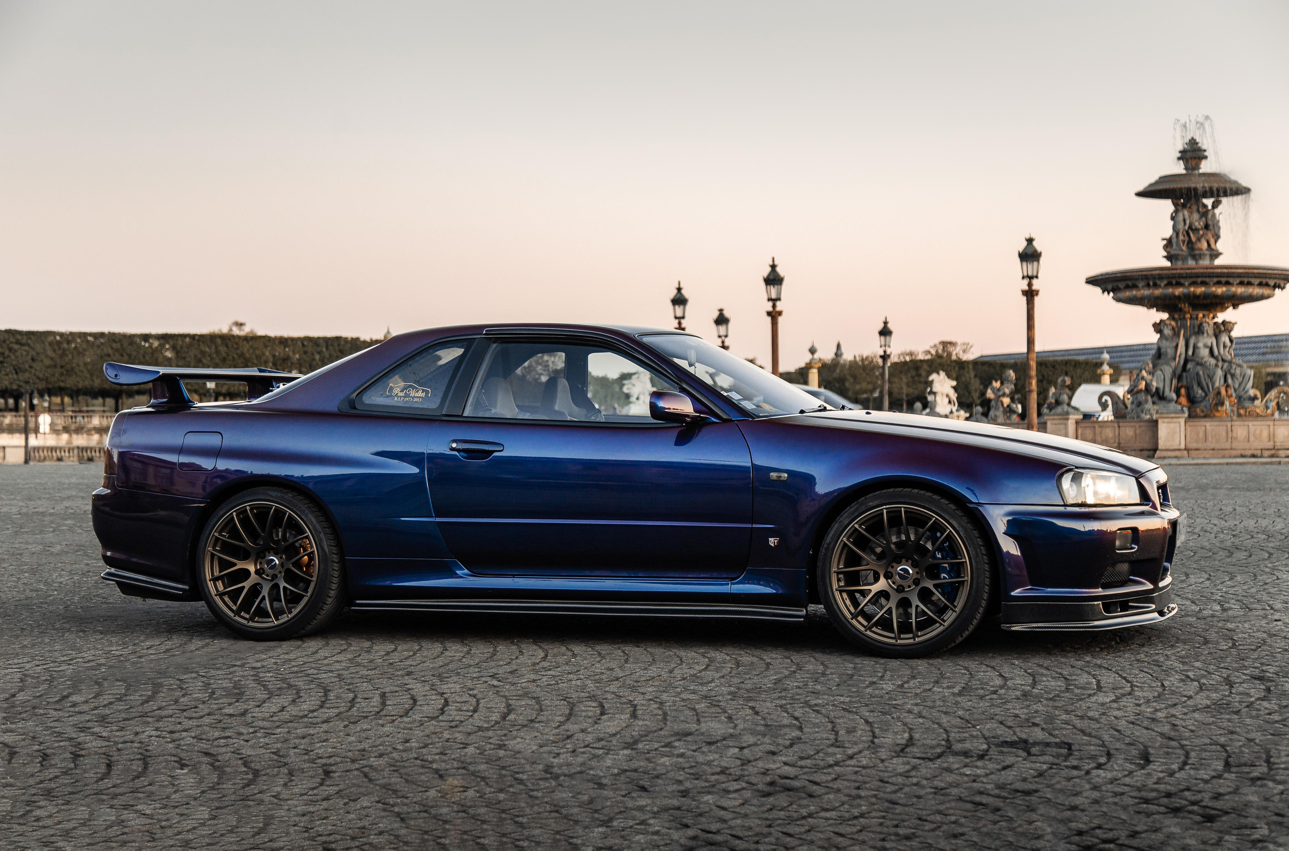 Nissan Skyline GT-R R34 V-Spec. Photographer in Paris — Vitalii Motruk