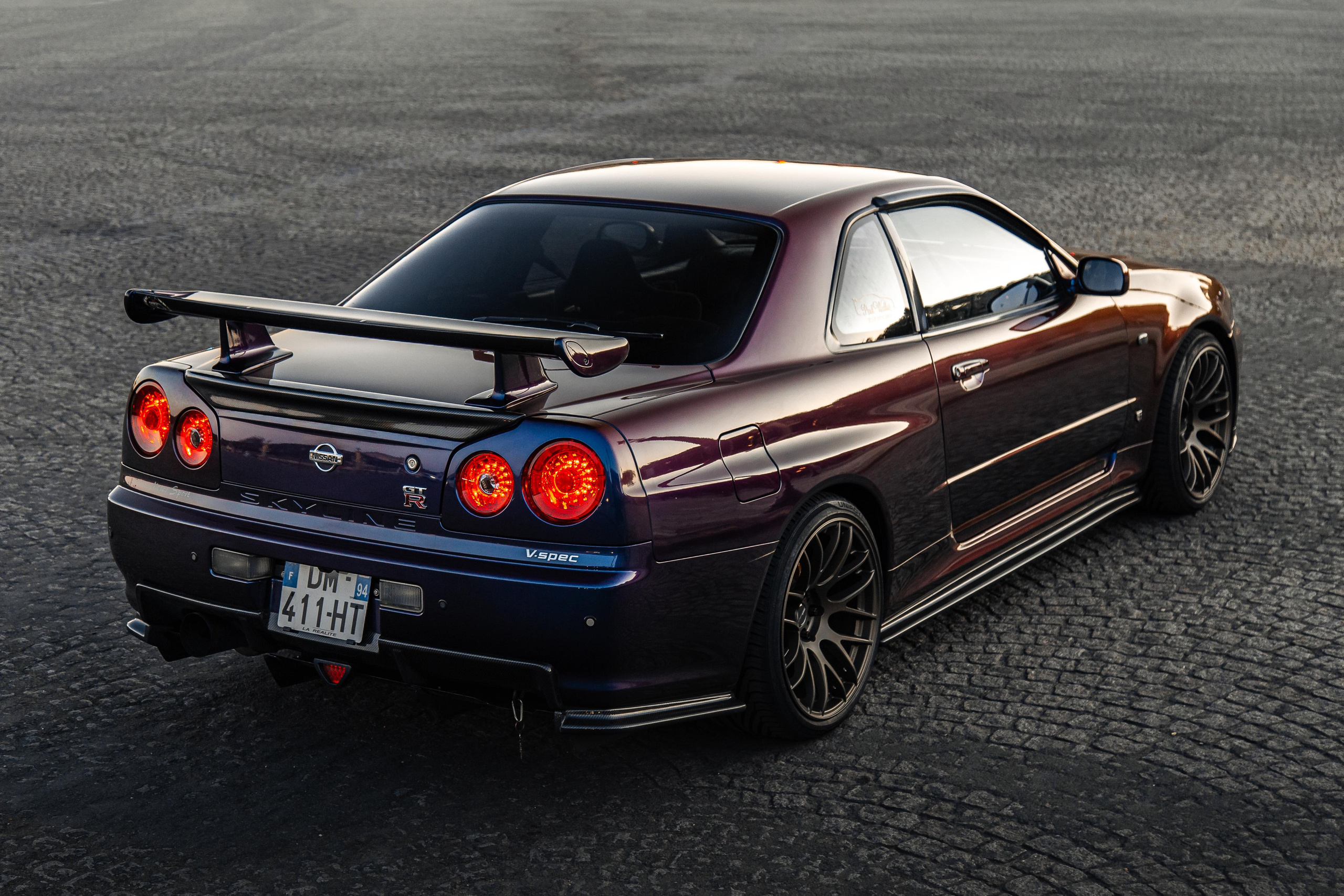 Nissan Skyline GT-R R34 V-Spec. Photographer in Paris — Vitalii Motruk