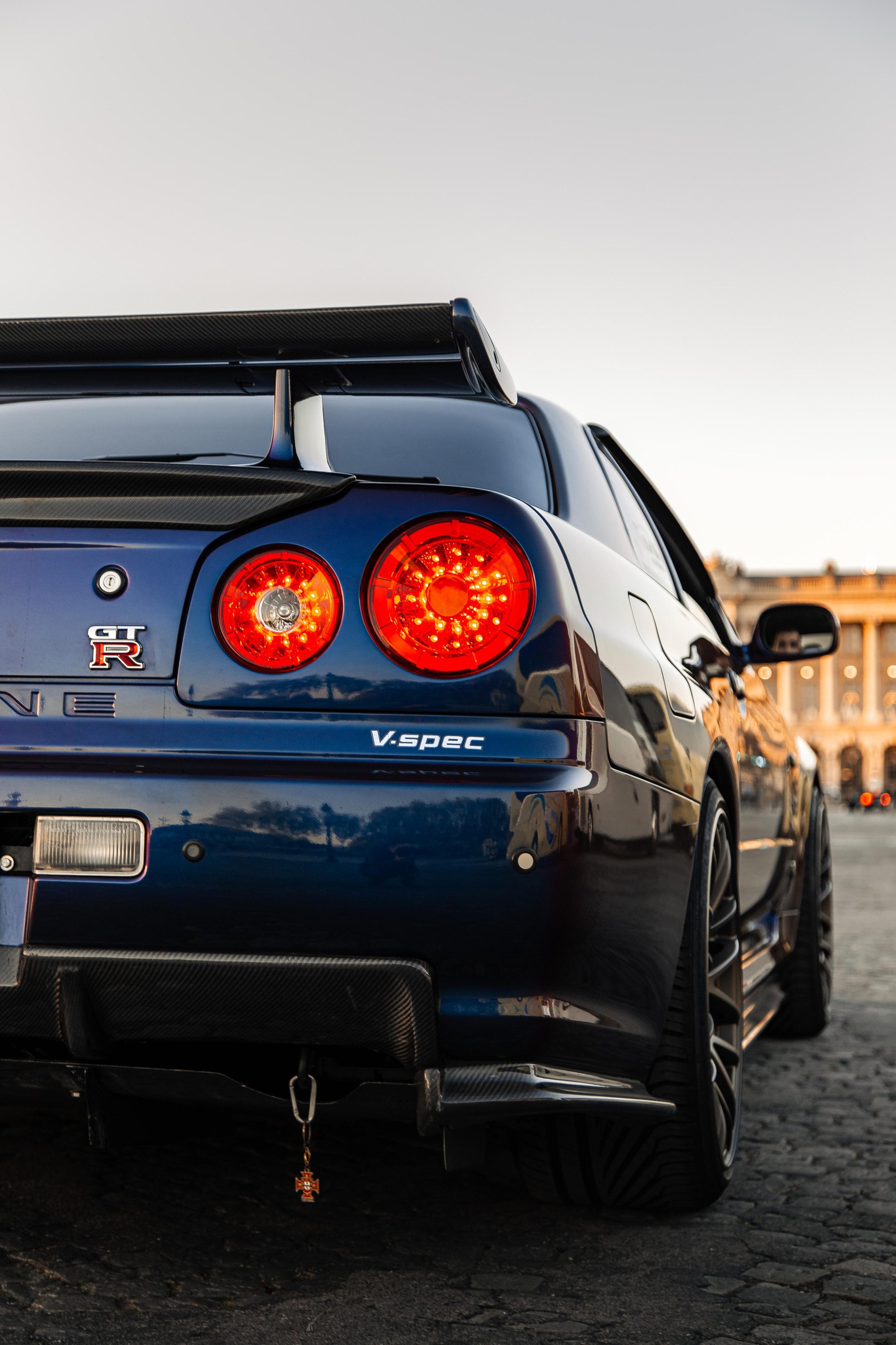 Nissan Skyline GT-R R34 V-Spec. Photographer in Paris — Vitalii Motruk