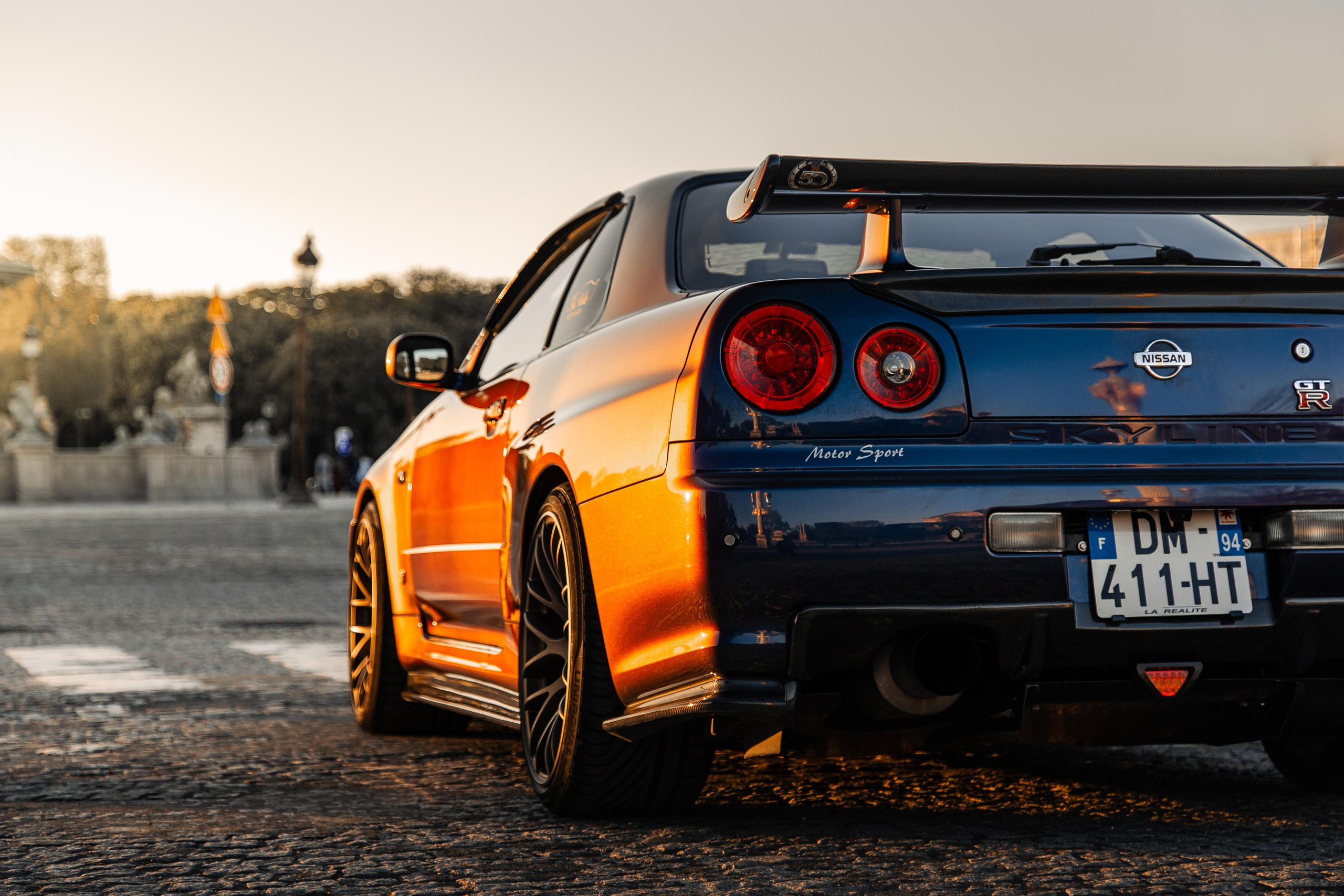 Nissan Skyline GT-R R34 V-Spec. Photographer in Paris — Vitalii Motruk