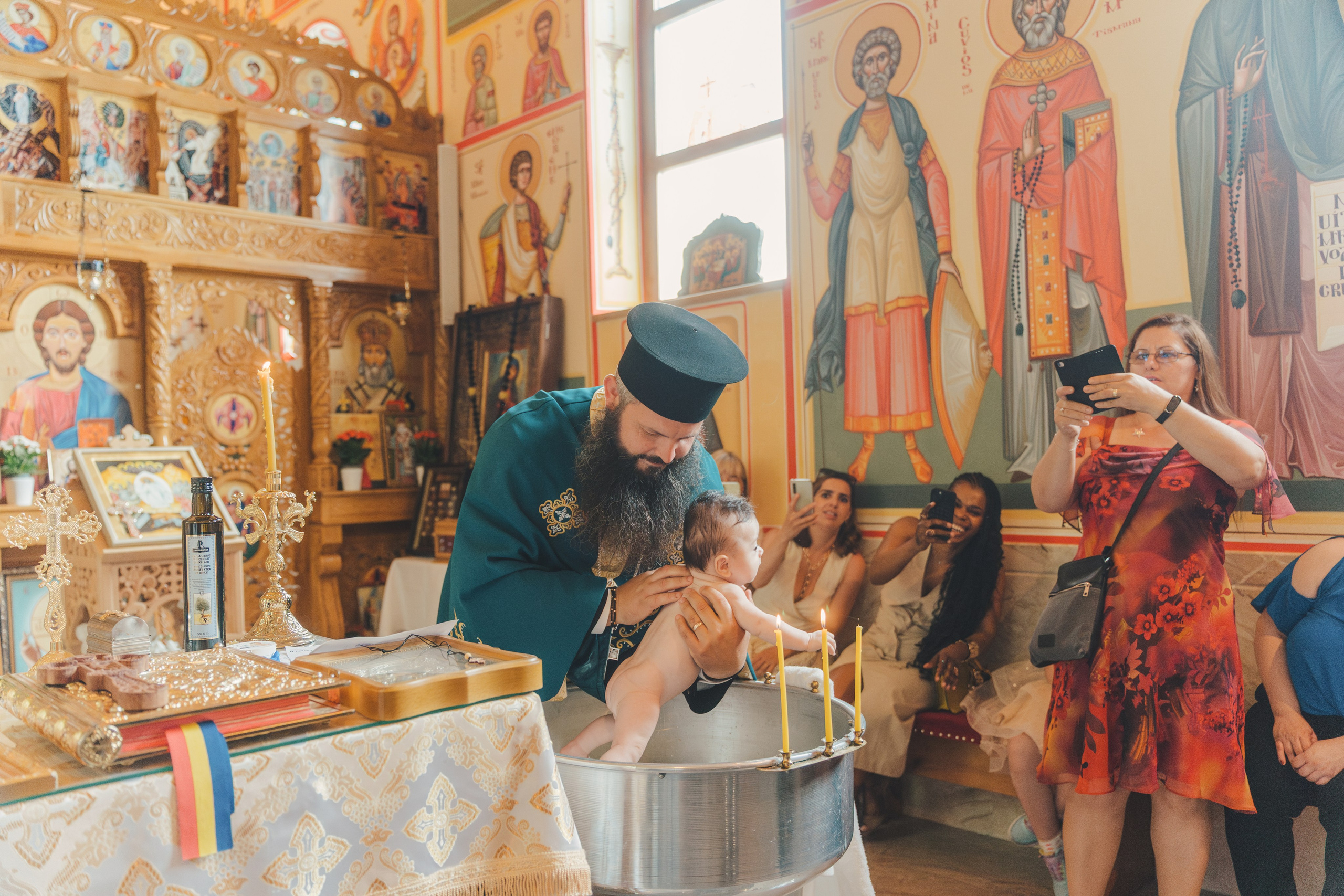 Théo Andrei`s Christening