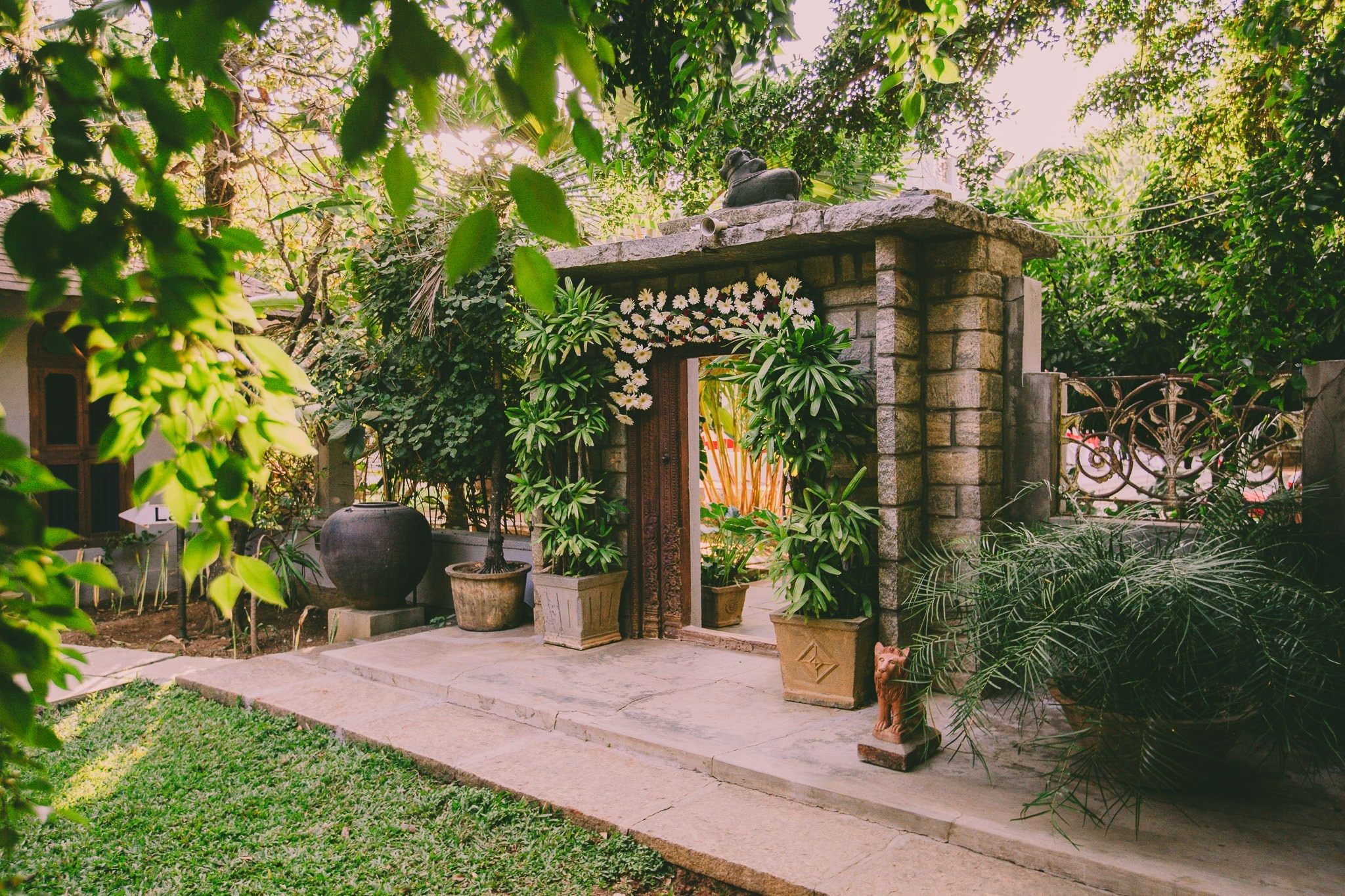 An intimate destination wedding at The Tamarind Tree, J.P Nagar, Bangalore