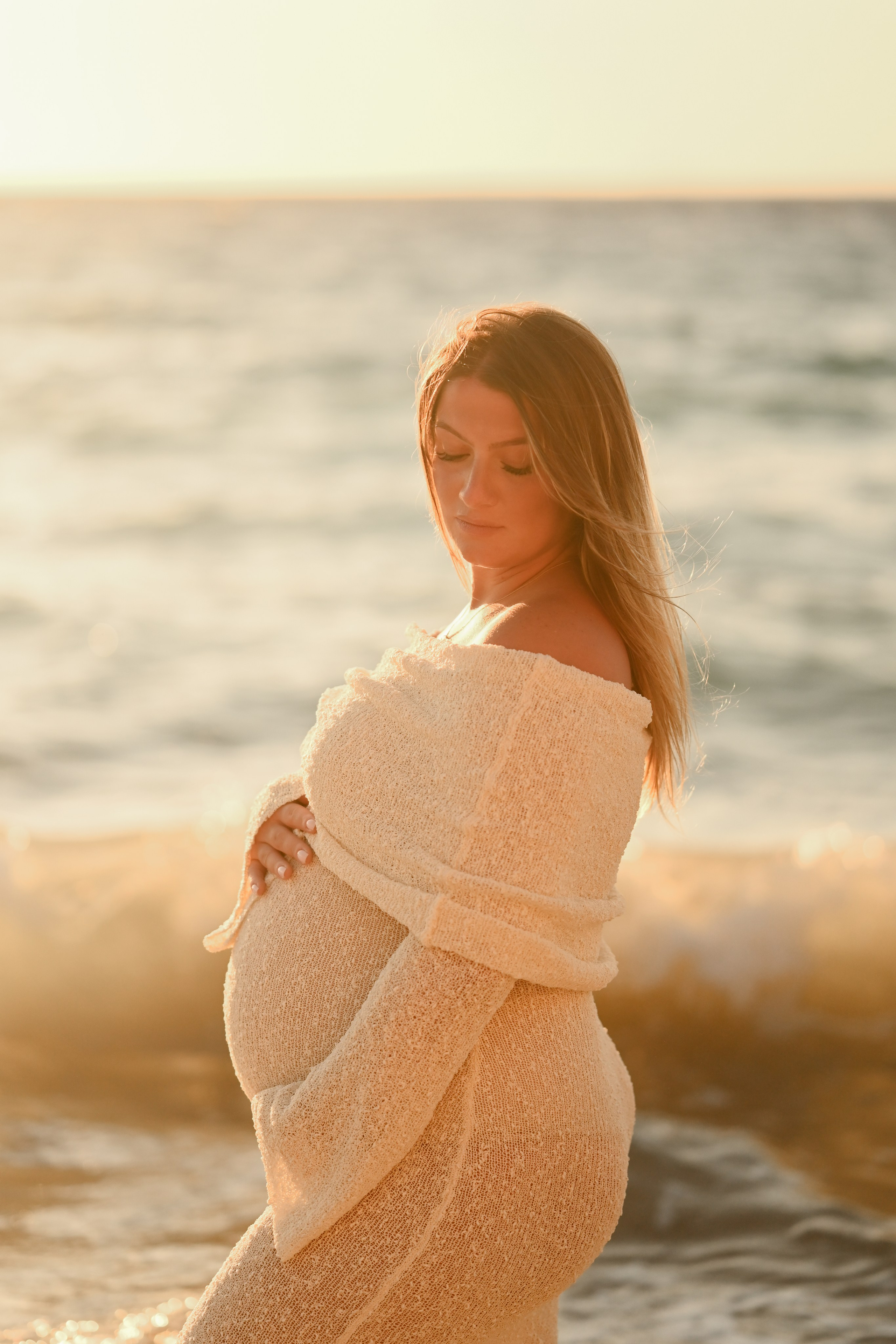 Romantic Beach Photoshoot in Rhodes — Couples & Maternity Photography at Sunset. Photographer in Rhodes Island