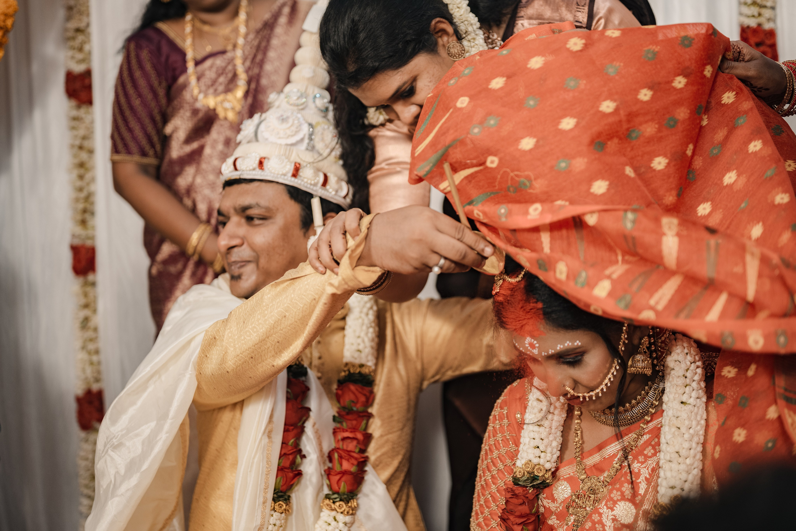 Sagaya & Rakesh. Agam Vizha