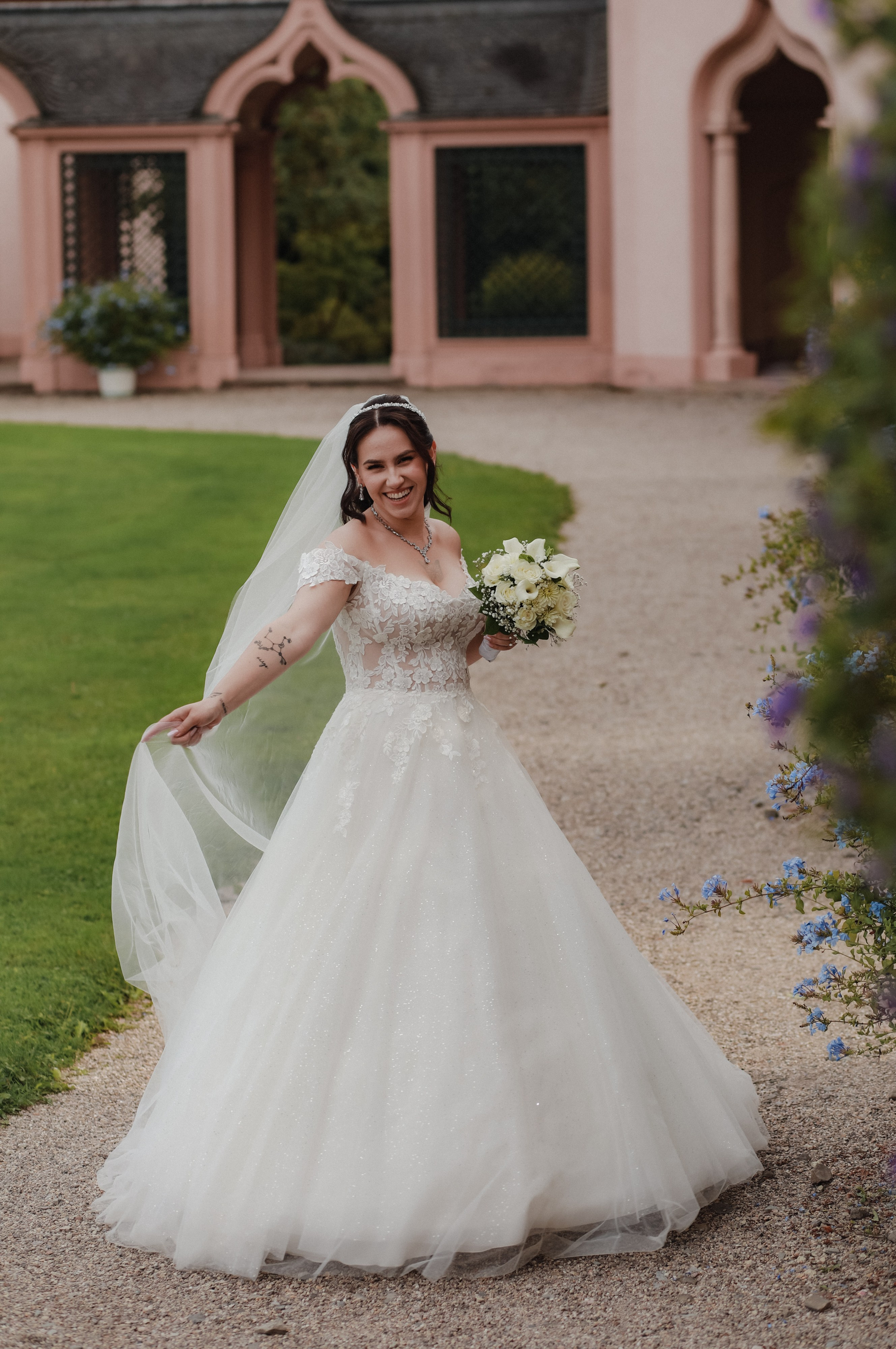 Freie Trauung im Garten in Schwetzingen – Hochzeitsfotograf Rhein-Neckar