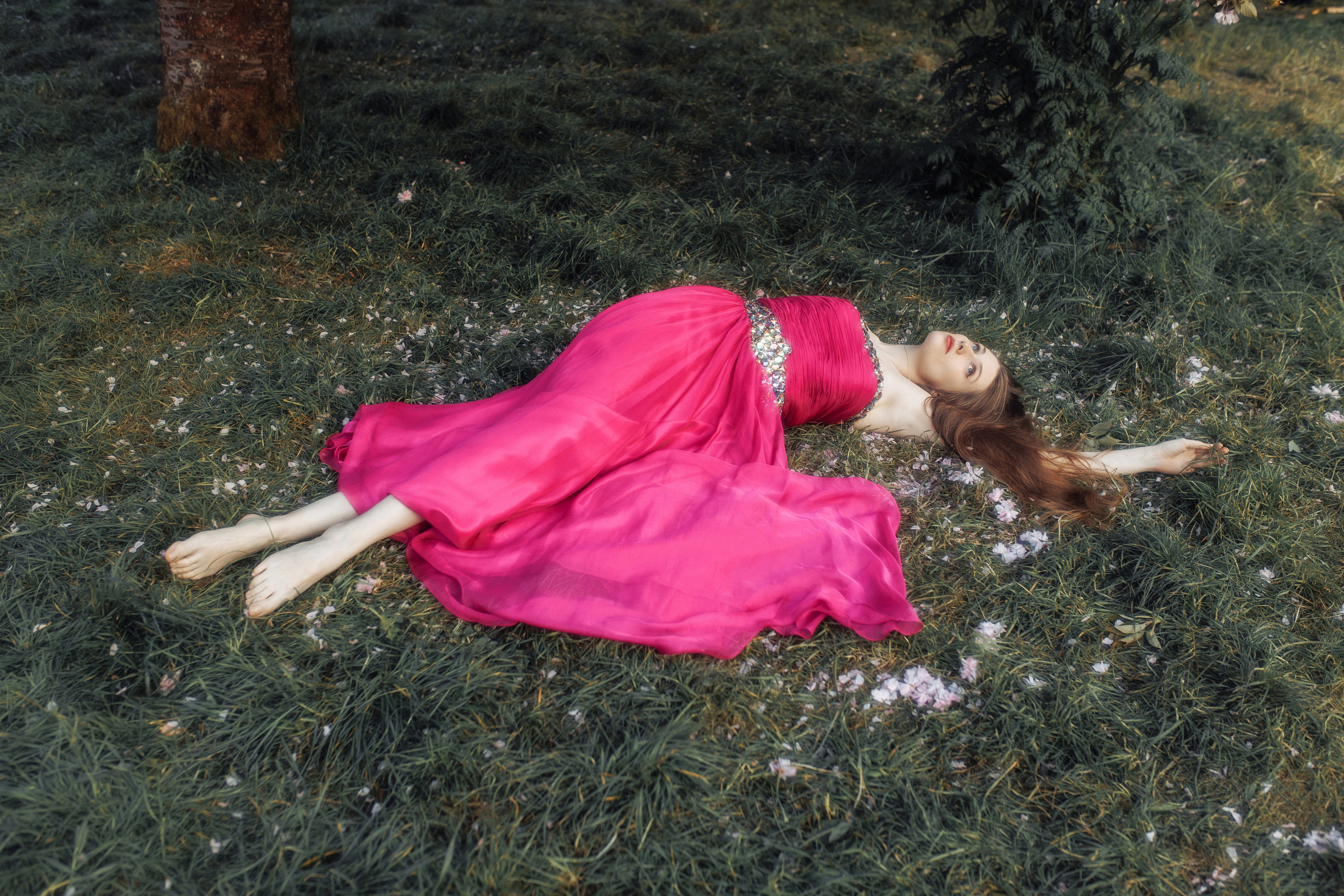 Анастасия. Съемка в цветении