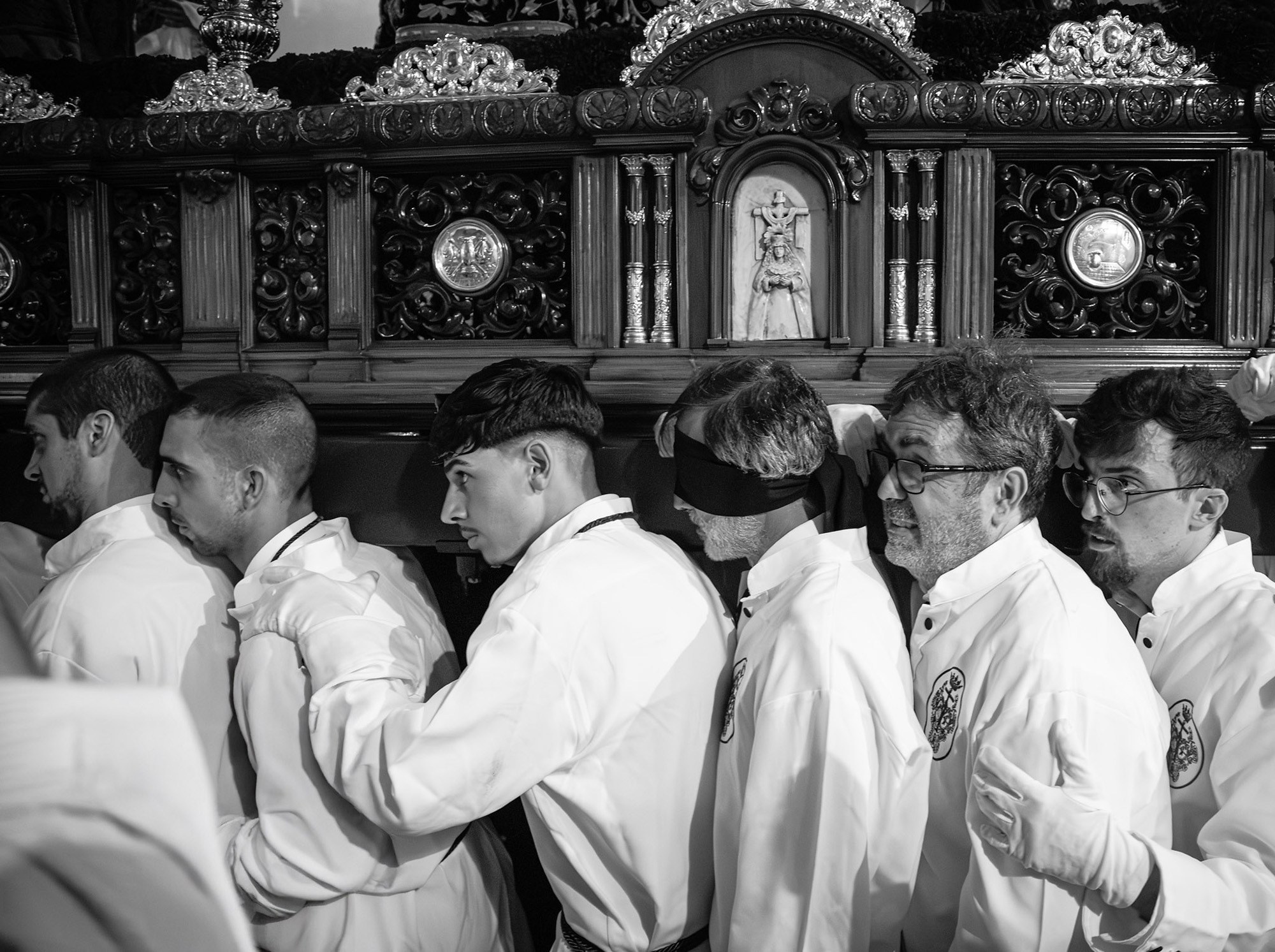 Semana Santa. Zeev Kurlianchick is award-nominated photojournalist specializing in high-contrast documentary photography