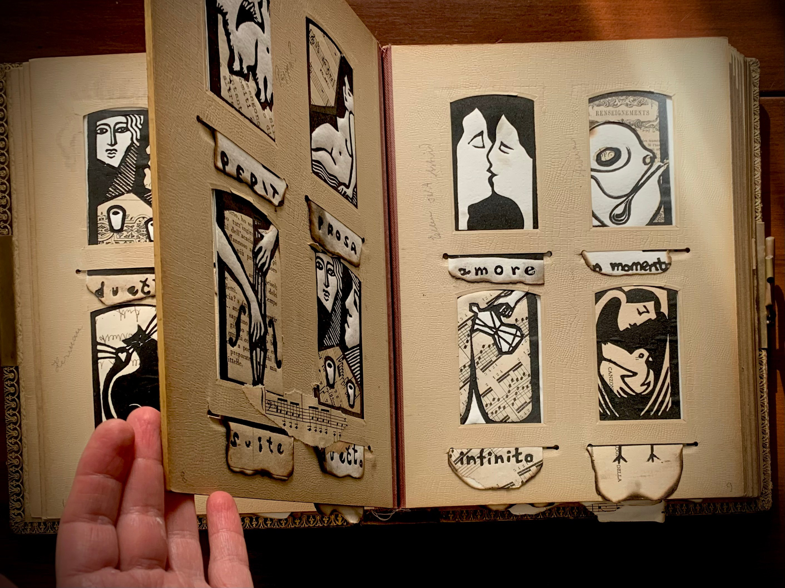 Artist Album Nadia Kuprina Lino prints