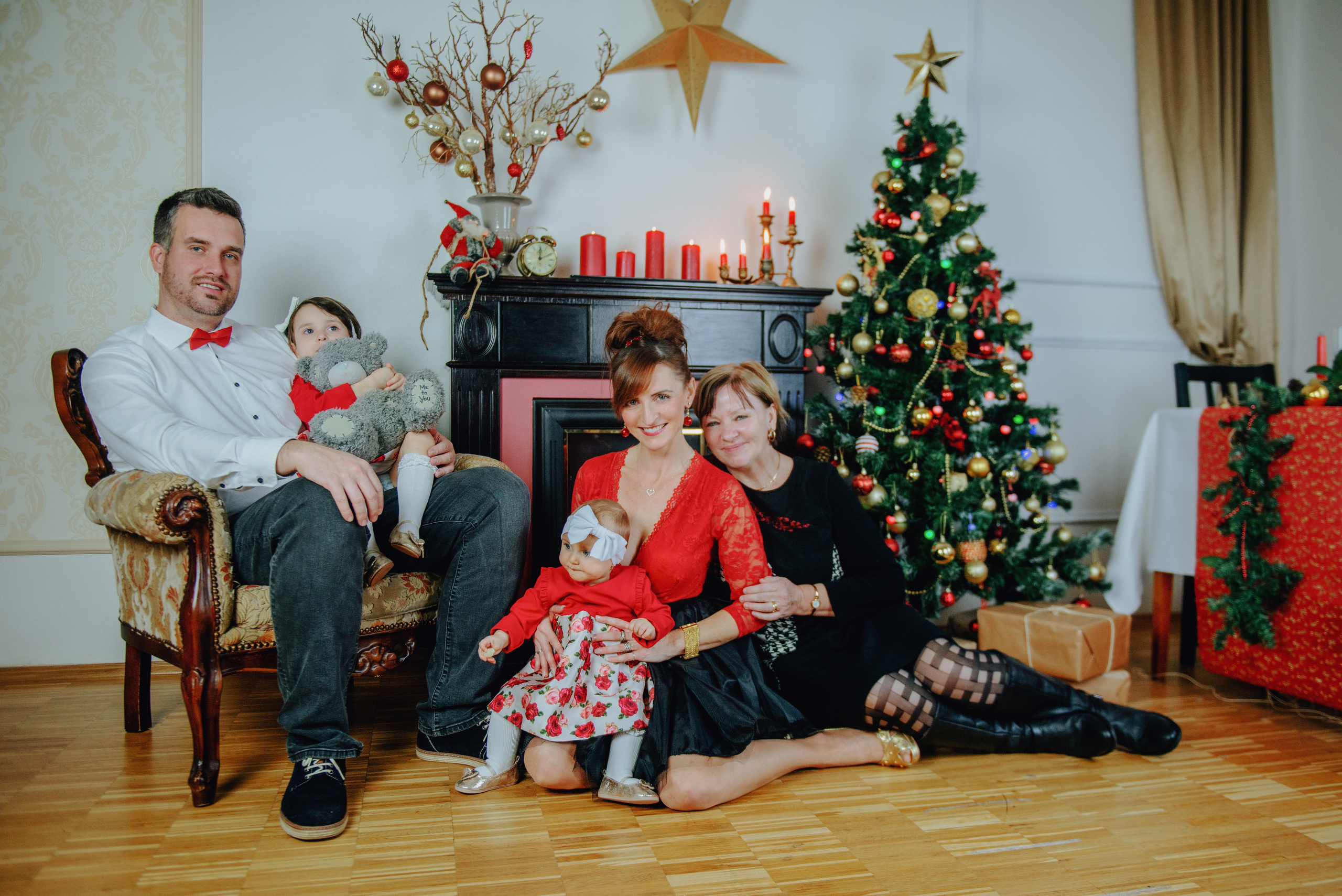 Christmas photography. Professional photographer in Prague Anastasia Haritonova