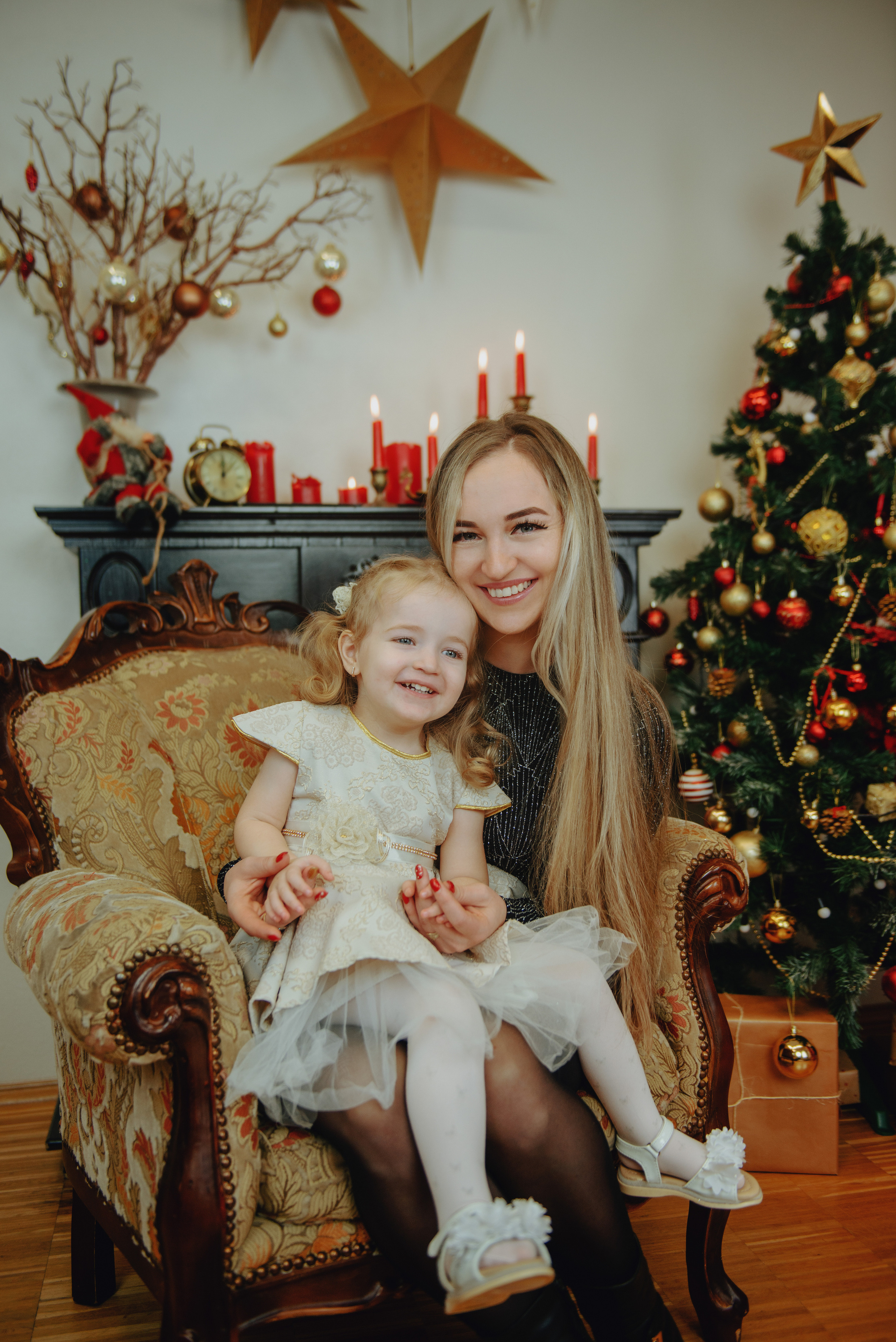 Christmas photography. Professional photographer in Prague Anastasia Haritonova