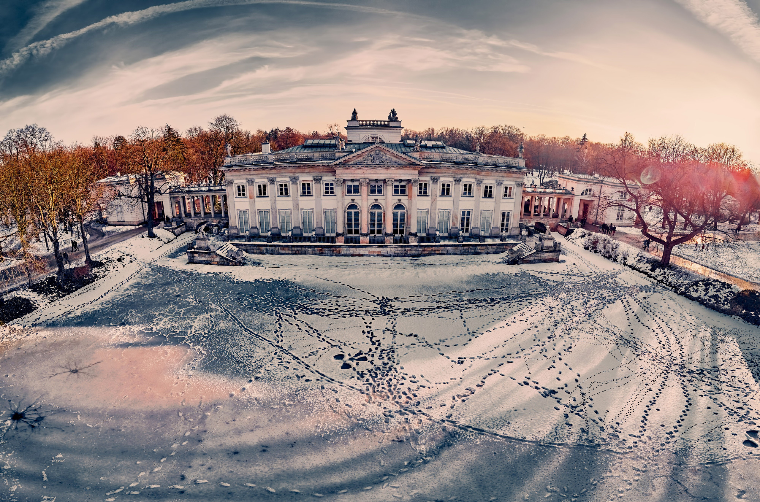 Lotnicza dronowa fotografia Warszawy - Miasto widziane z lotu ptaka. Андрей Шипилов — Фотография & Видеография