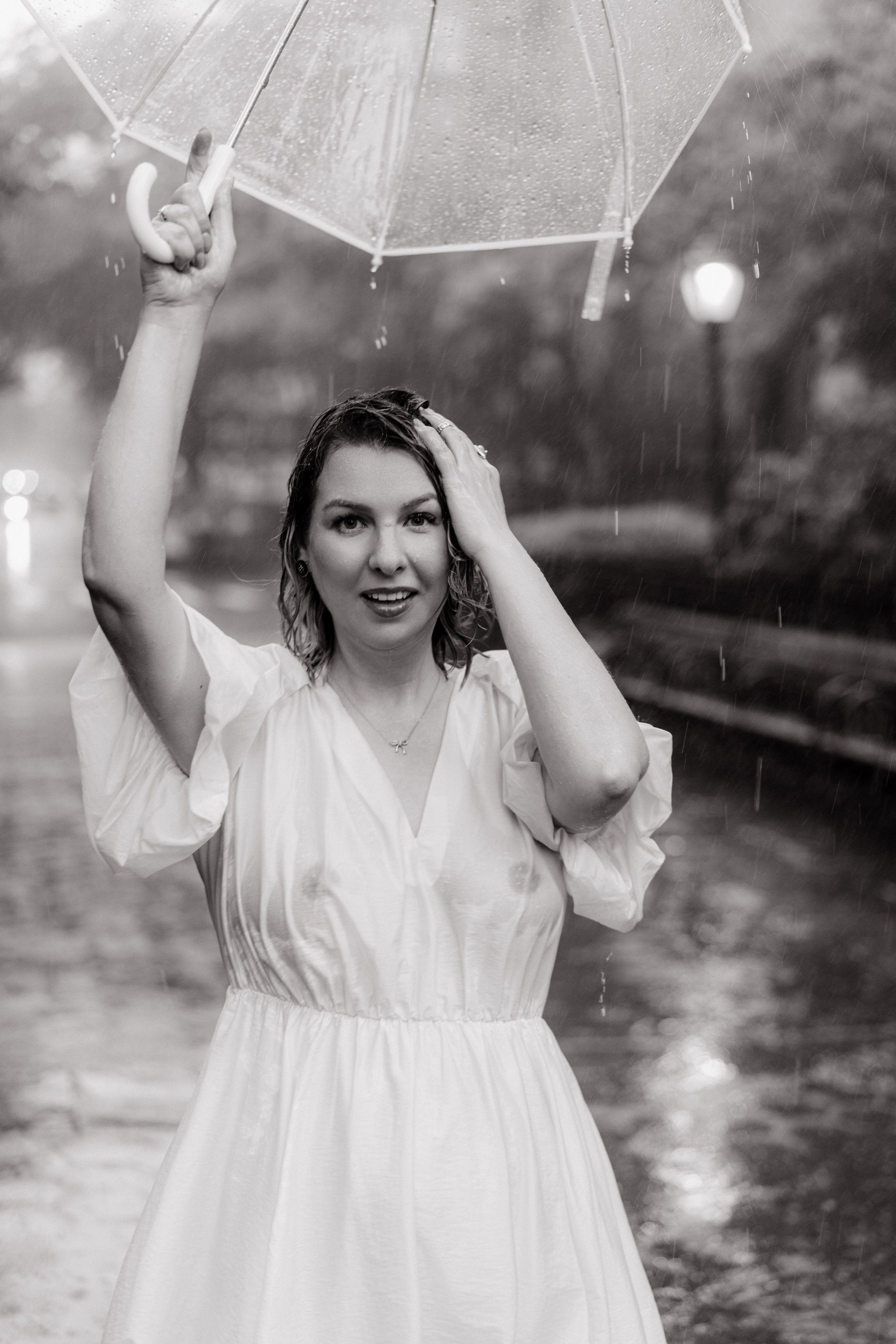 Rainy mood in New York. Videographer and photographer in New York // MAKAROV.VIDEO