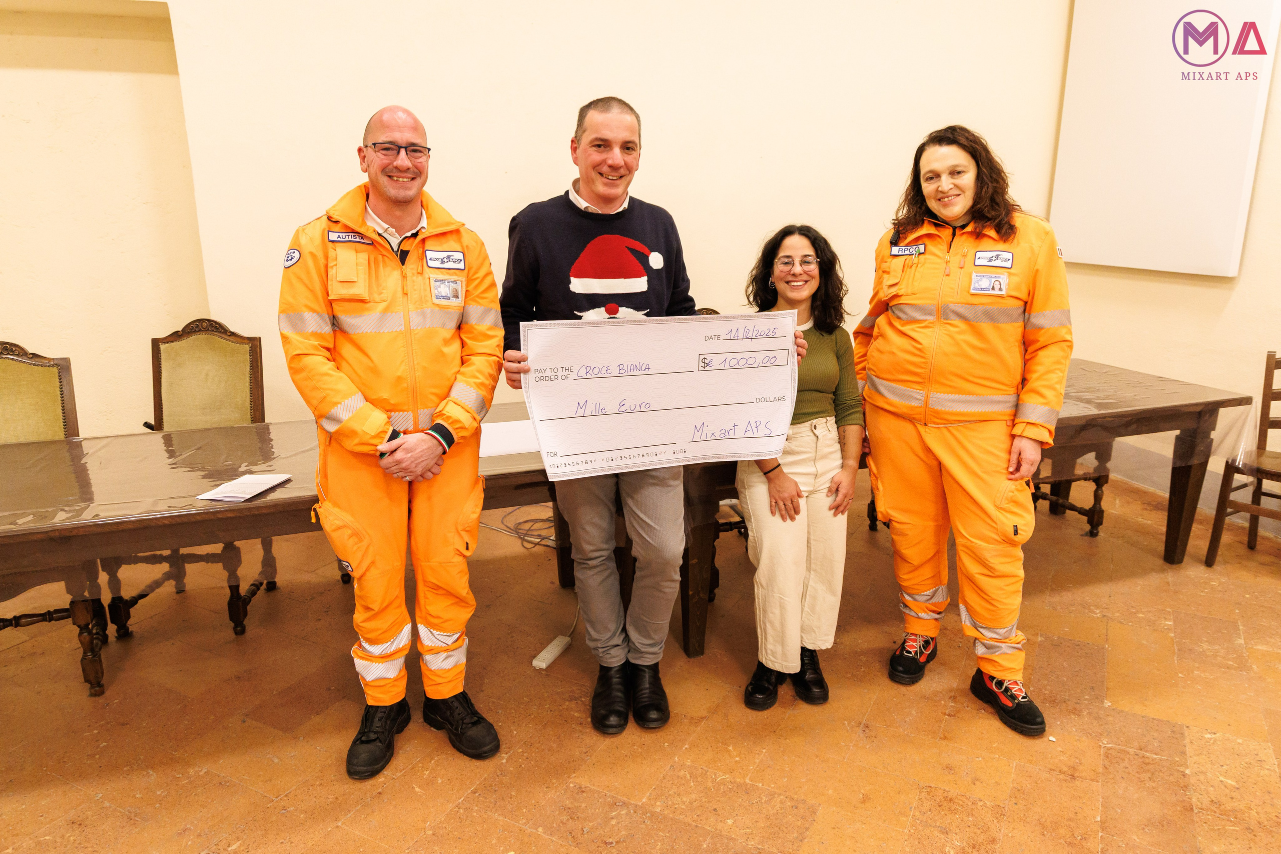 Serata di Beneficenza 2025 | 15/12/2025. Mixart APS
