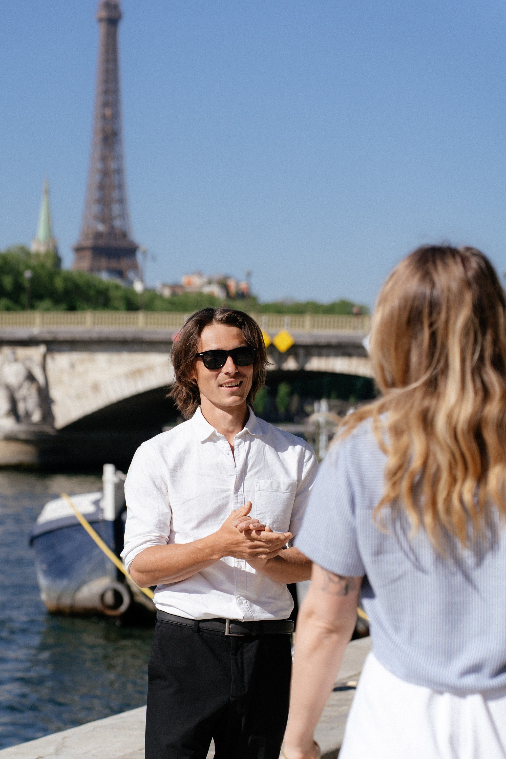 Love Story: Pont Alexandre III. Photographe et vidéaste à Paris