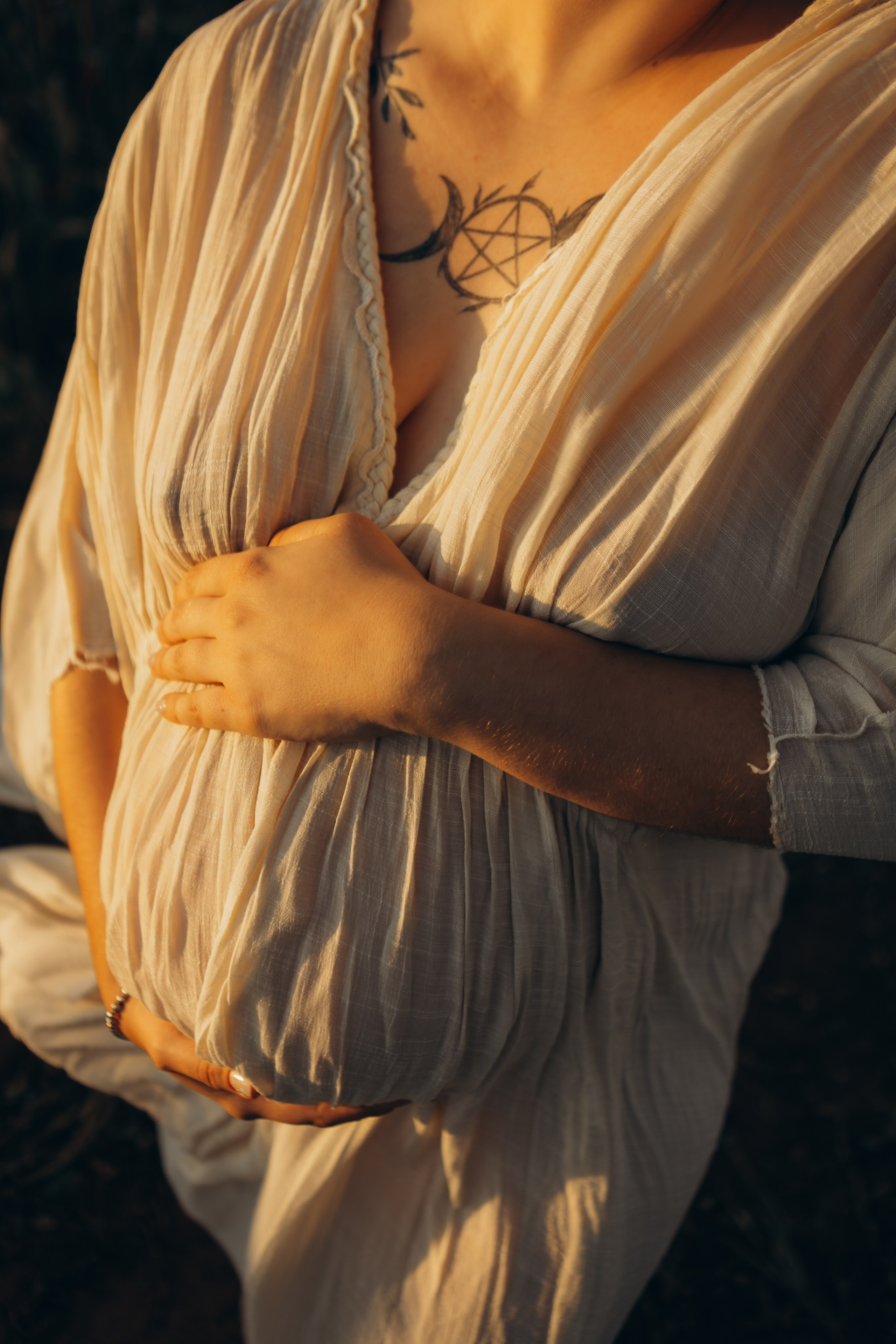 gestante em ensaio externo em Sorocaba