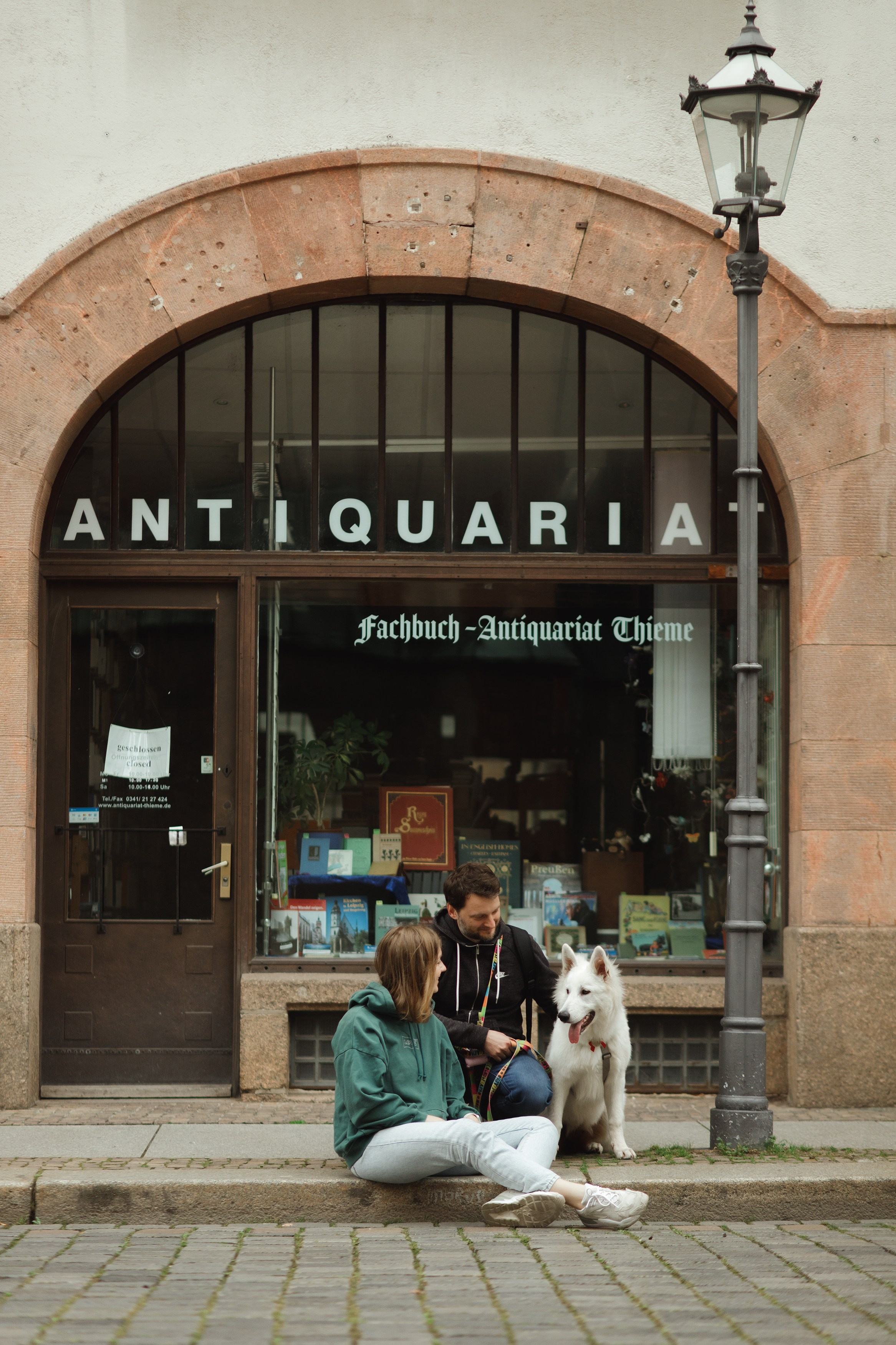 Astra in Leipzig. Kaja | fotograf we Wrocławiu | ludzie i psy