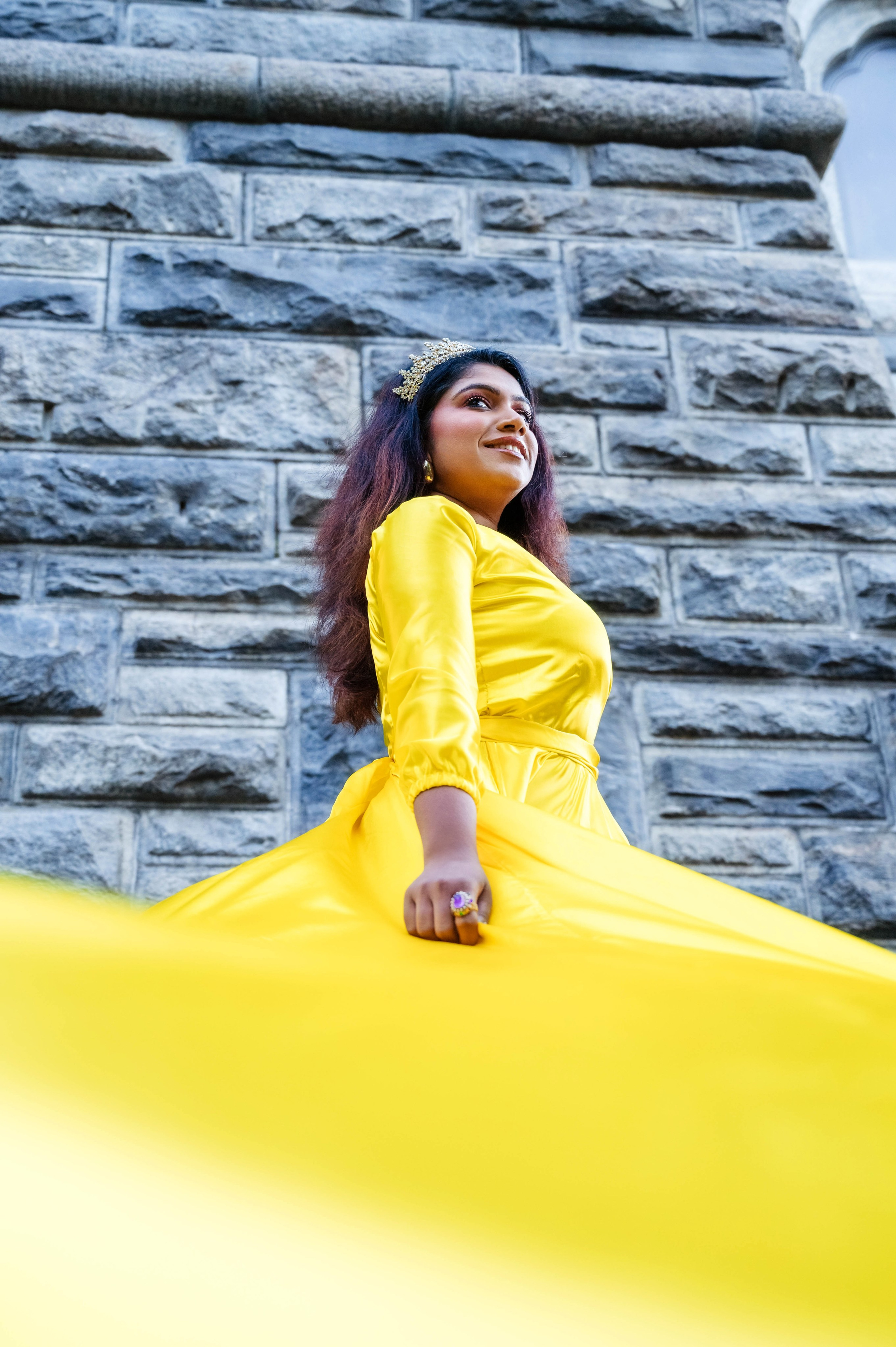 Flying dress. Alena Galieva New York Photographer