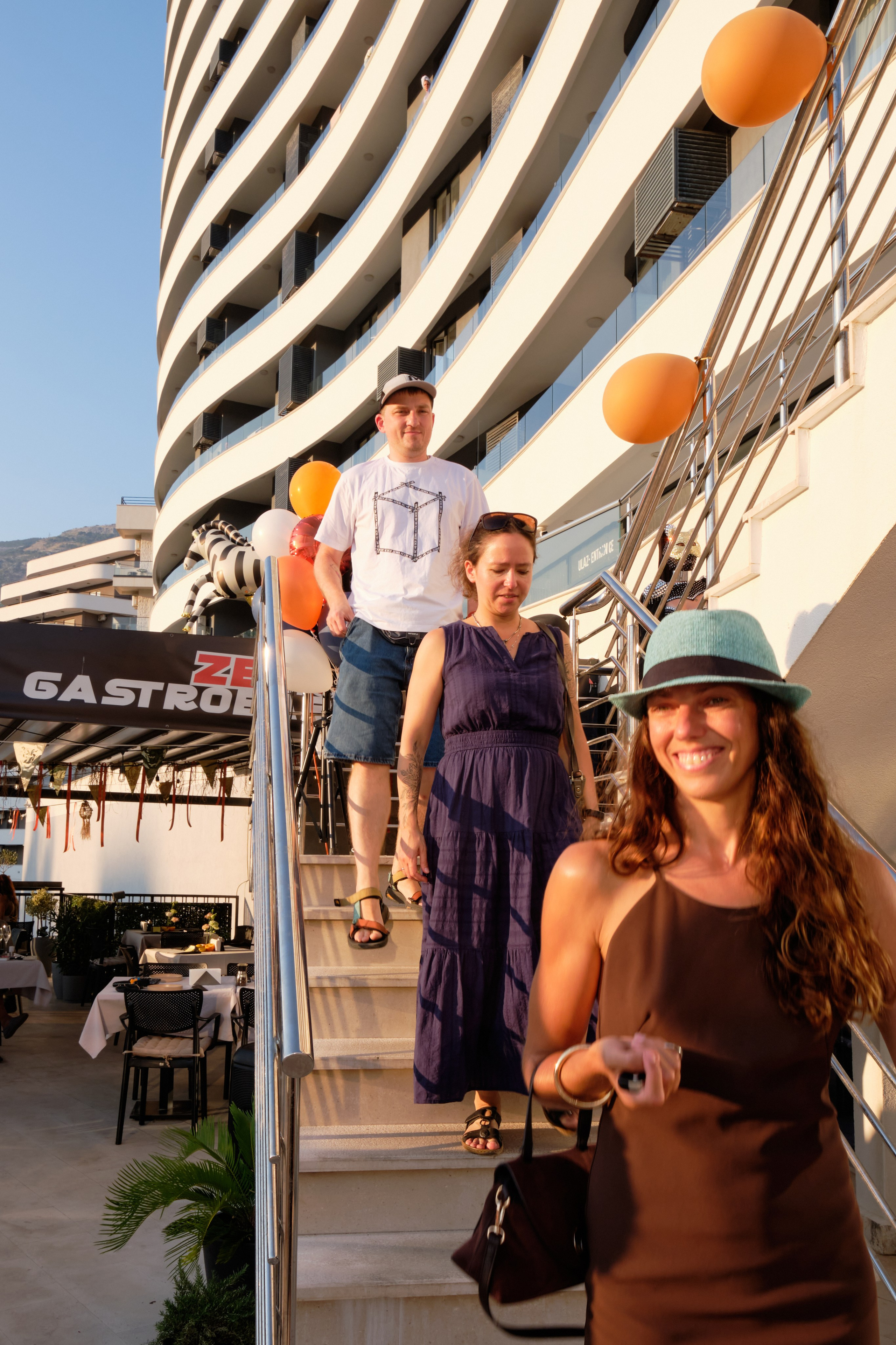 Photo report from the Zebra Restaurant’s birthday celebration. Becici, Montenegro. Photographer, photo artist Alena Novgorodtseva
