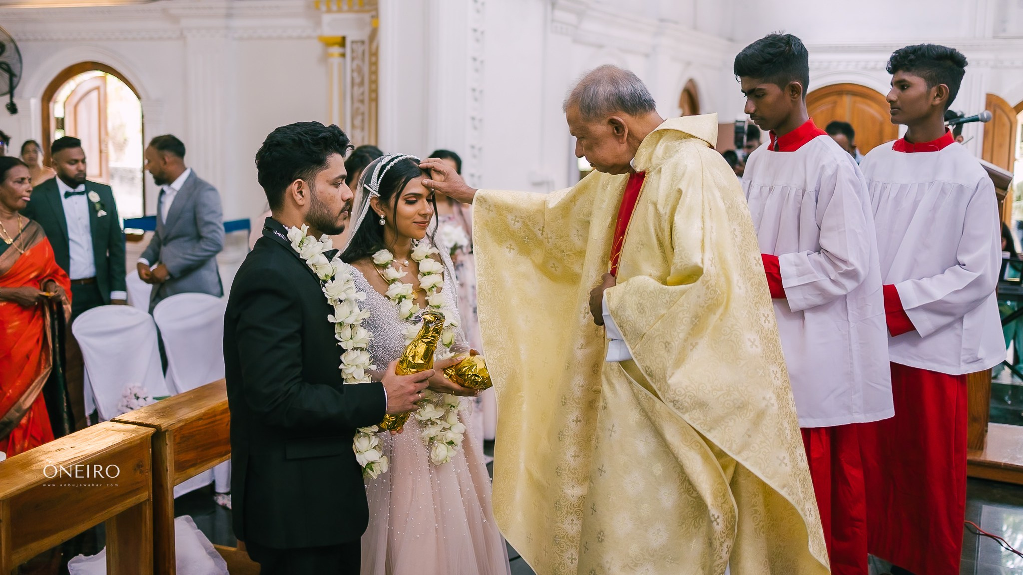 Tamil Church Wedding by Anbujawahar | Mannar, Sri Lanka
